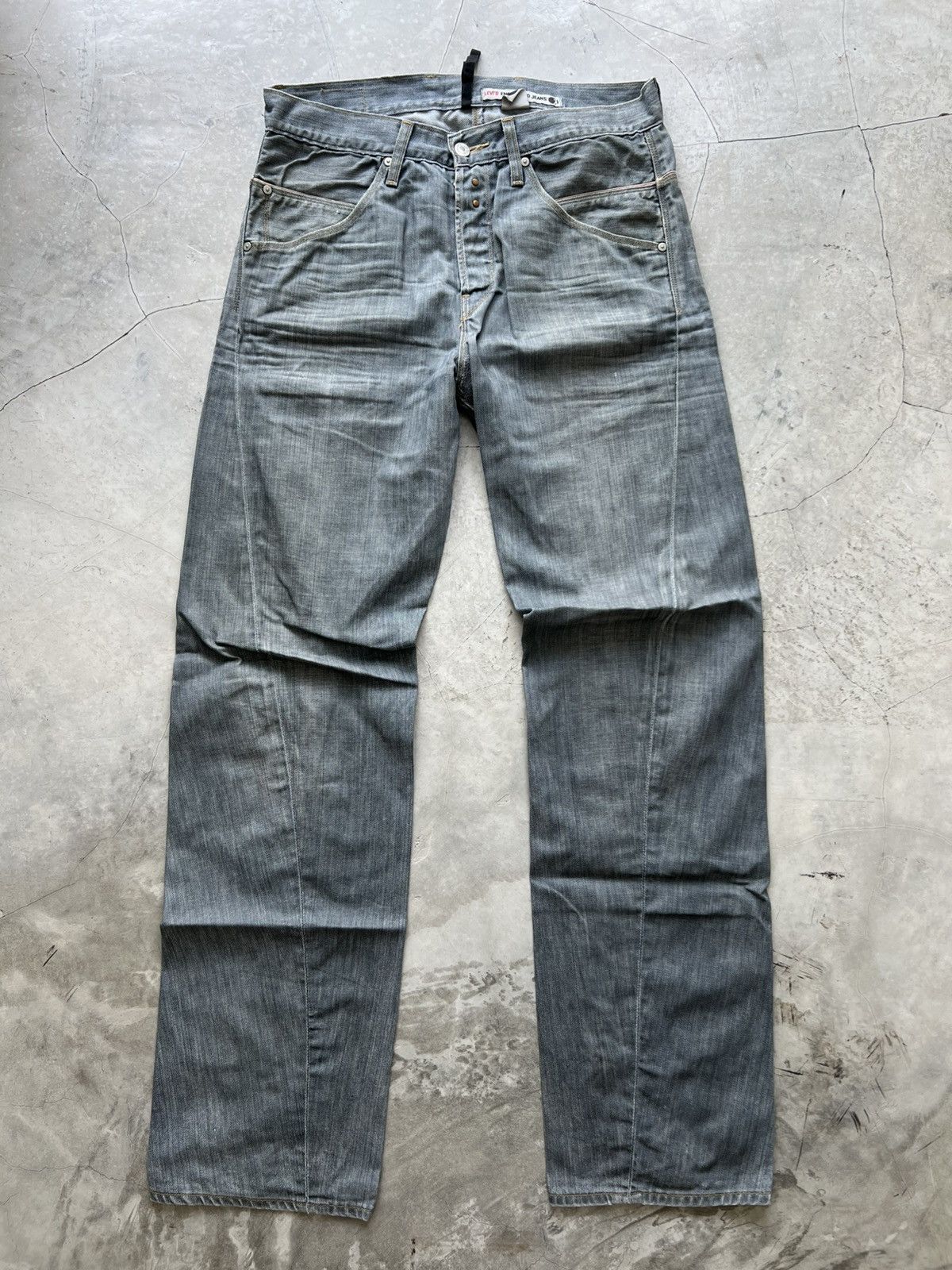 Levi's Levis Engineered Jeans Buckleback Tag W32 Actual 34x34 Size US 32 / EU 48 - 1 Thumbnail