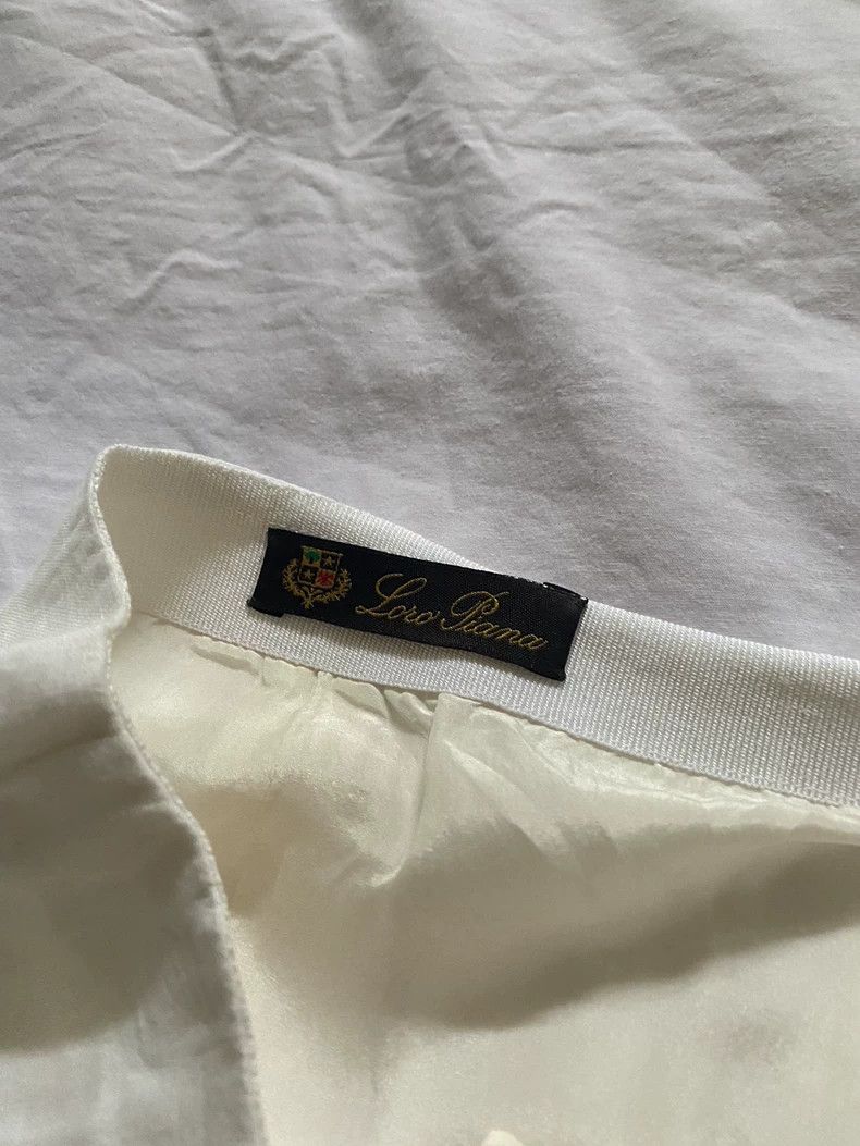 Loro Piana LORO PIANA Cotton hemp skirt Size 26" / US 2 / IT 38 - 5 Thumbnail
