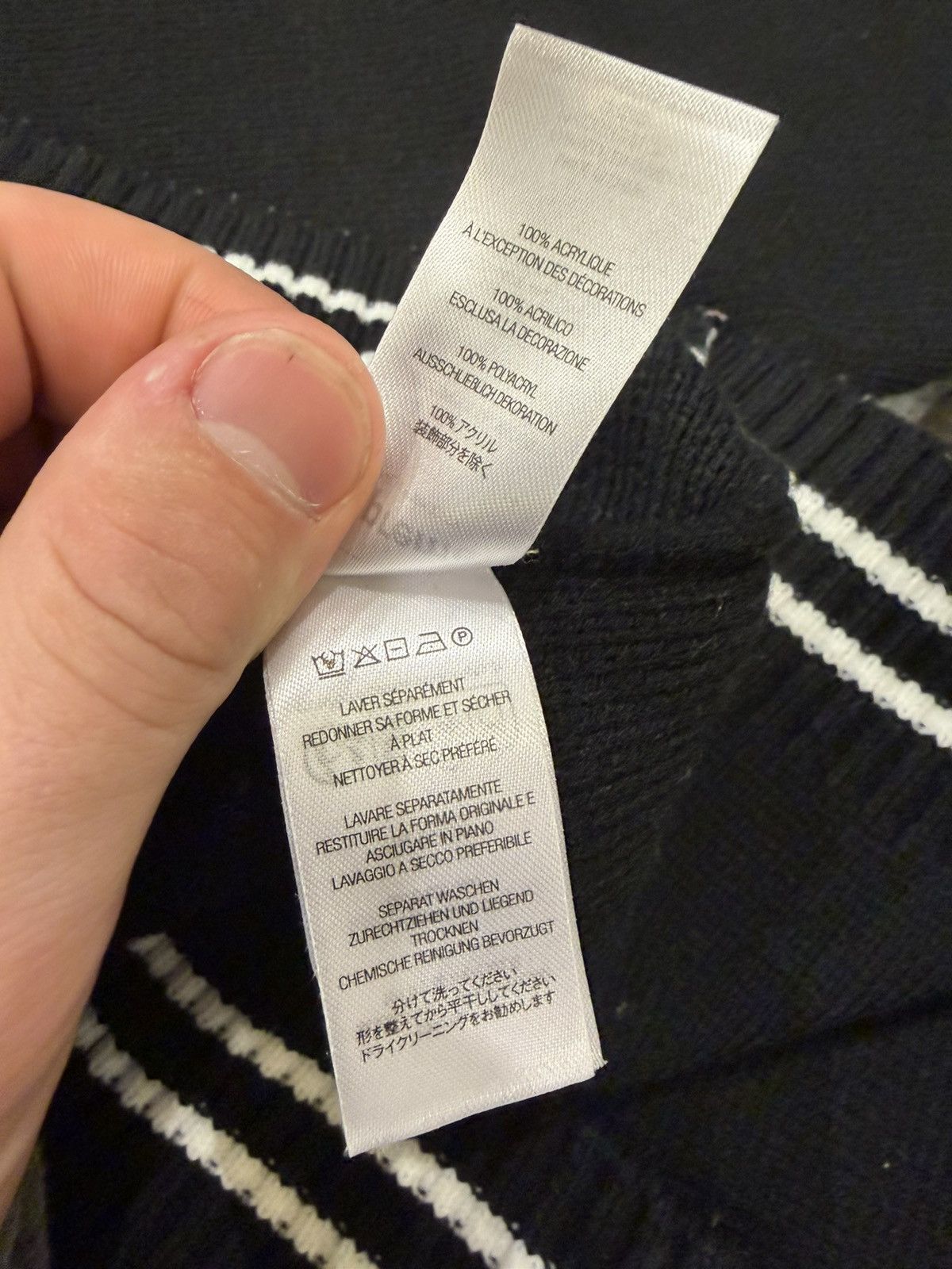 Supreme Supreme Script Knit Quarter Zip - Black Size US S / EU 44-46 / 1 - 5 Thumbnail