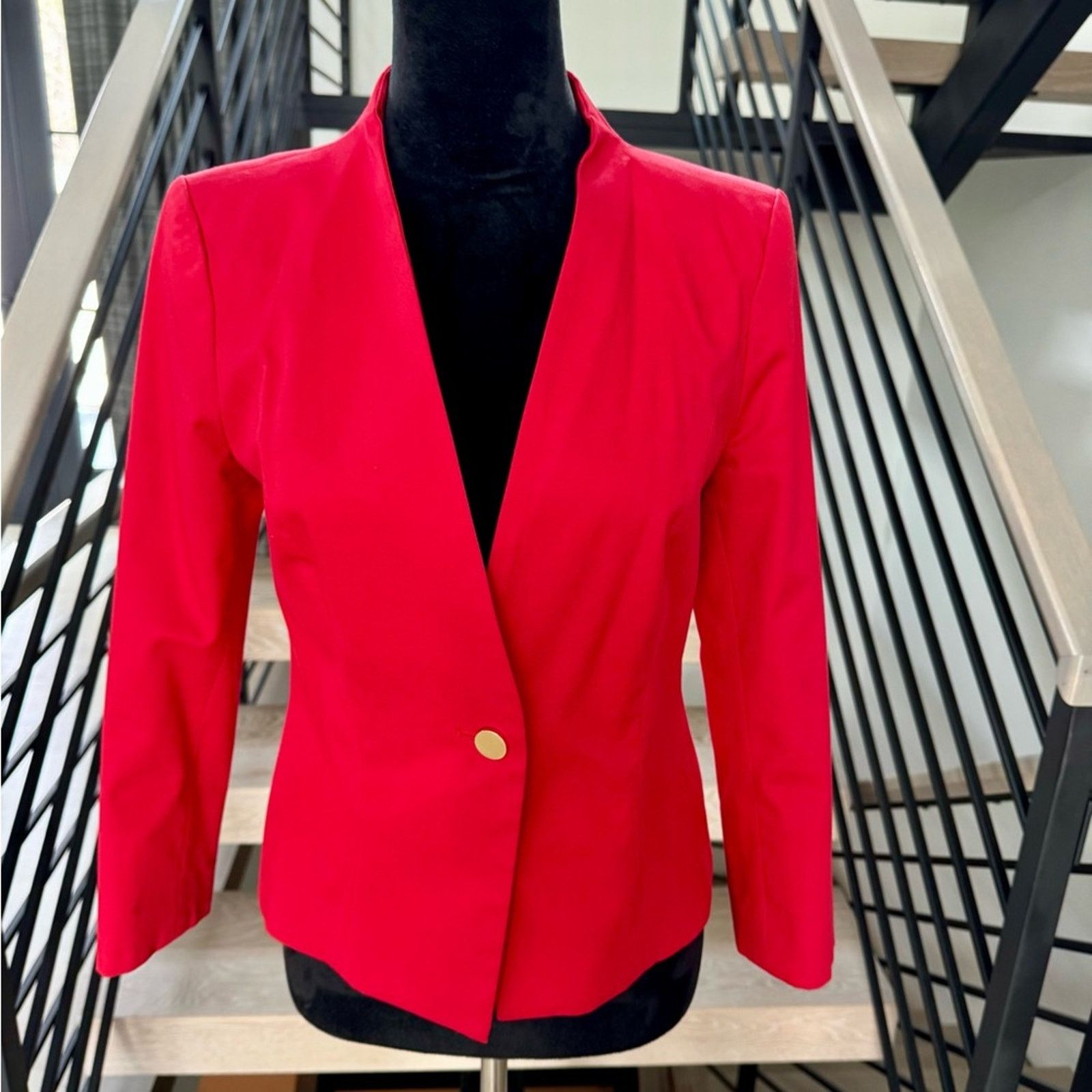 Other New Red Blazer size S Size S / US 4 / IT 40 - 2 Thumbnail