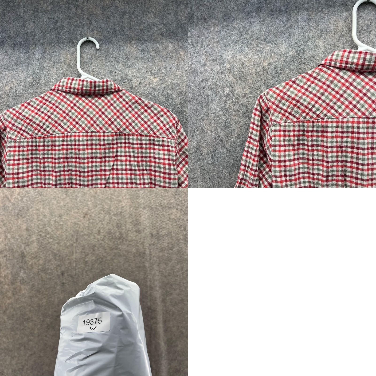 Vintage Columbia Shirt Women Large Red Casual Button Down Preppy Cotton Check Plaid Size L / US 10 / IT 46 - 9 Thumbnail