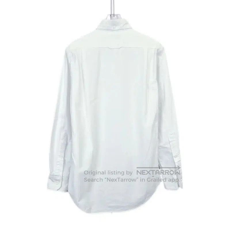 Thom Browne Thom Browne White Cotton Long Sleeve Shirt . Size XS / US 0-2 / IT 36-38 - 2 Thumbnail
