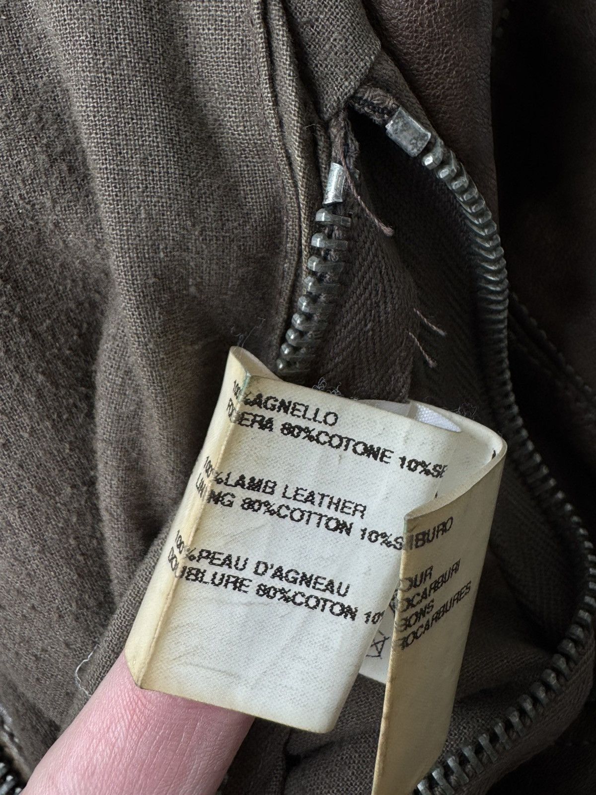 Rick Owens Rick Owens AW07 Hammered Lamb Hooded Leather Jacket Size US L / EU 52-54 / 3 - 18 Thumbnail