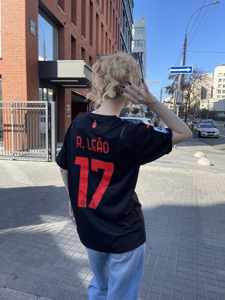 Puma × Vintage NWT AC MILAN PUMA 2021/2022 FOOTBALL THIRD JERSEY #17 LEAO Size US L / EU 52-54 / 3 - 1 Thumbnail
