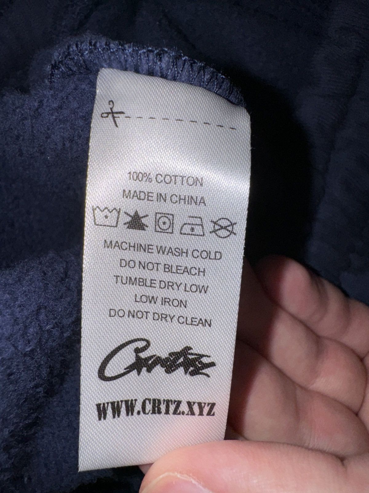 Corteiz CORTEIZ SWEATPANT - SIZE S - NAVY - SS25 Size US 28 / EU 44 - 4 Thumbnail