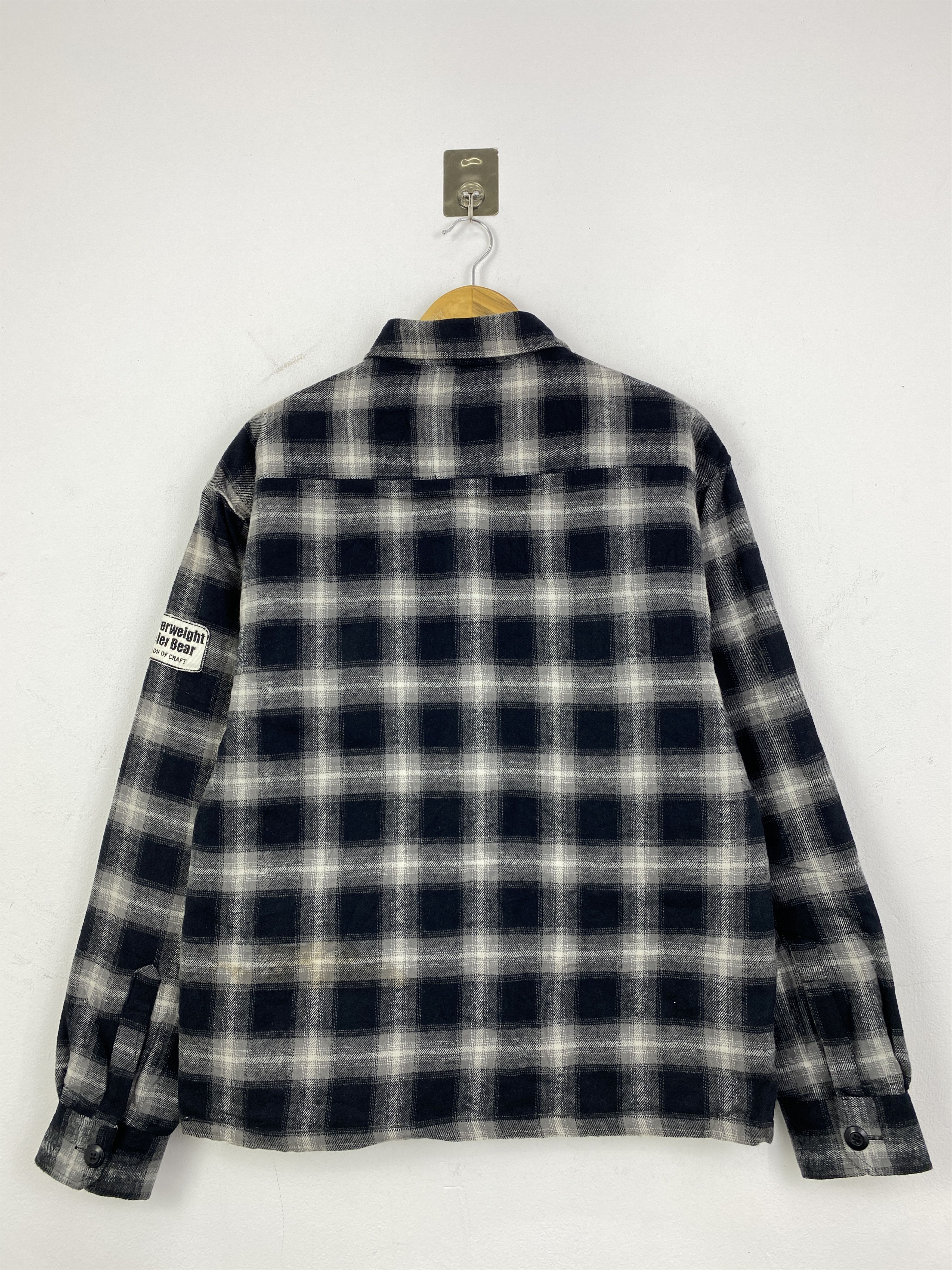 Brooklyn Clothing Vintage Brooklyn Bear Plaid Flannel Shirt Jacket JA0201 Size US M / EU 48-50 / 2 - 2 Thumbnail