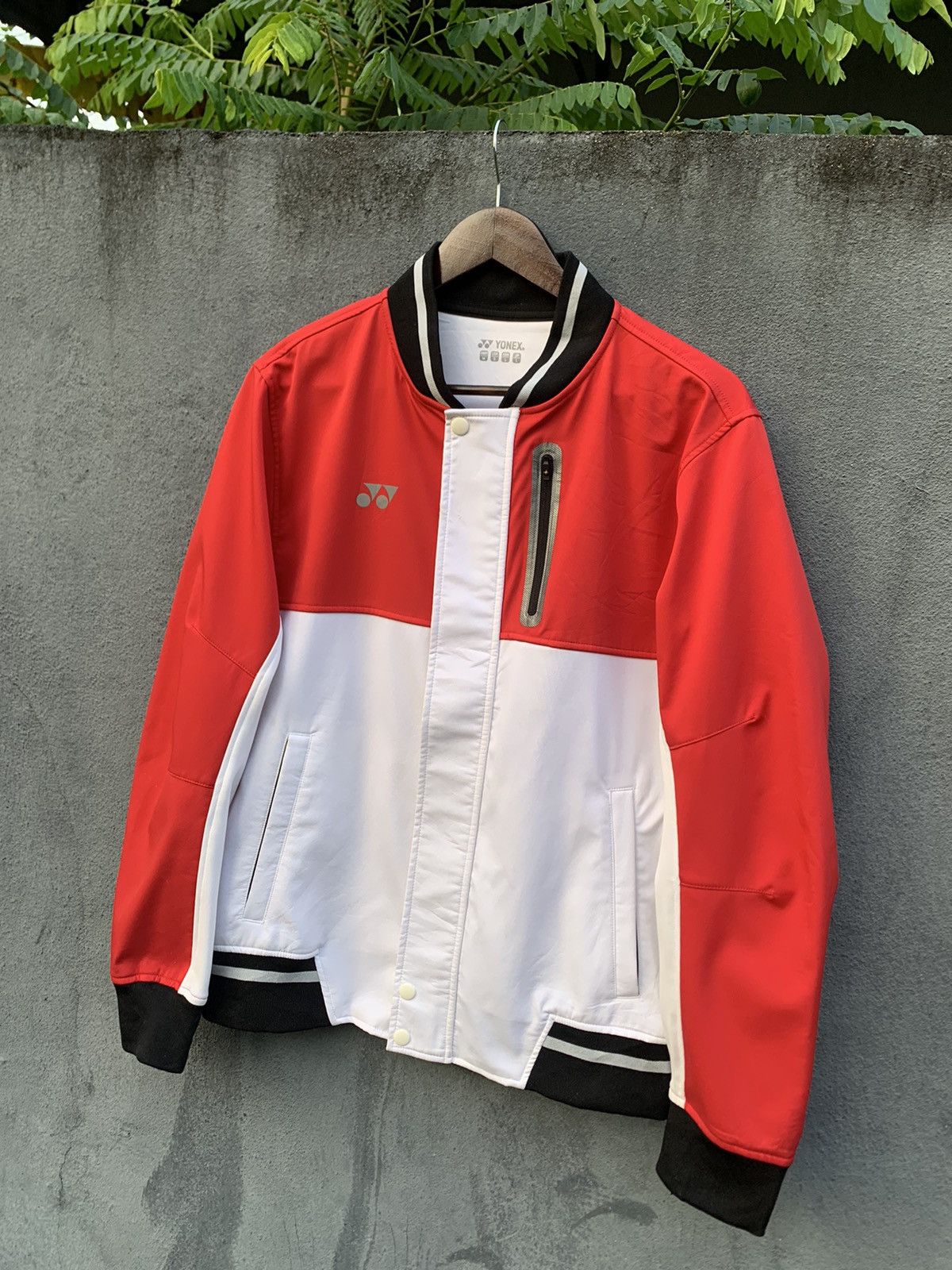 Japanese Brand 🏸YONEX BADMINTON OMNI HEAT TRACK JACKET Size US L / EU 52-54 / 3 - 4 Thumbnail