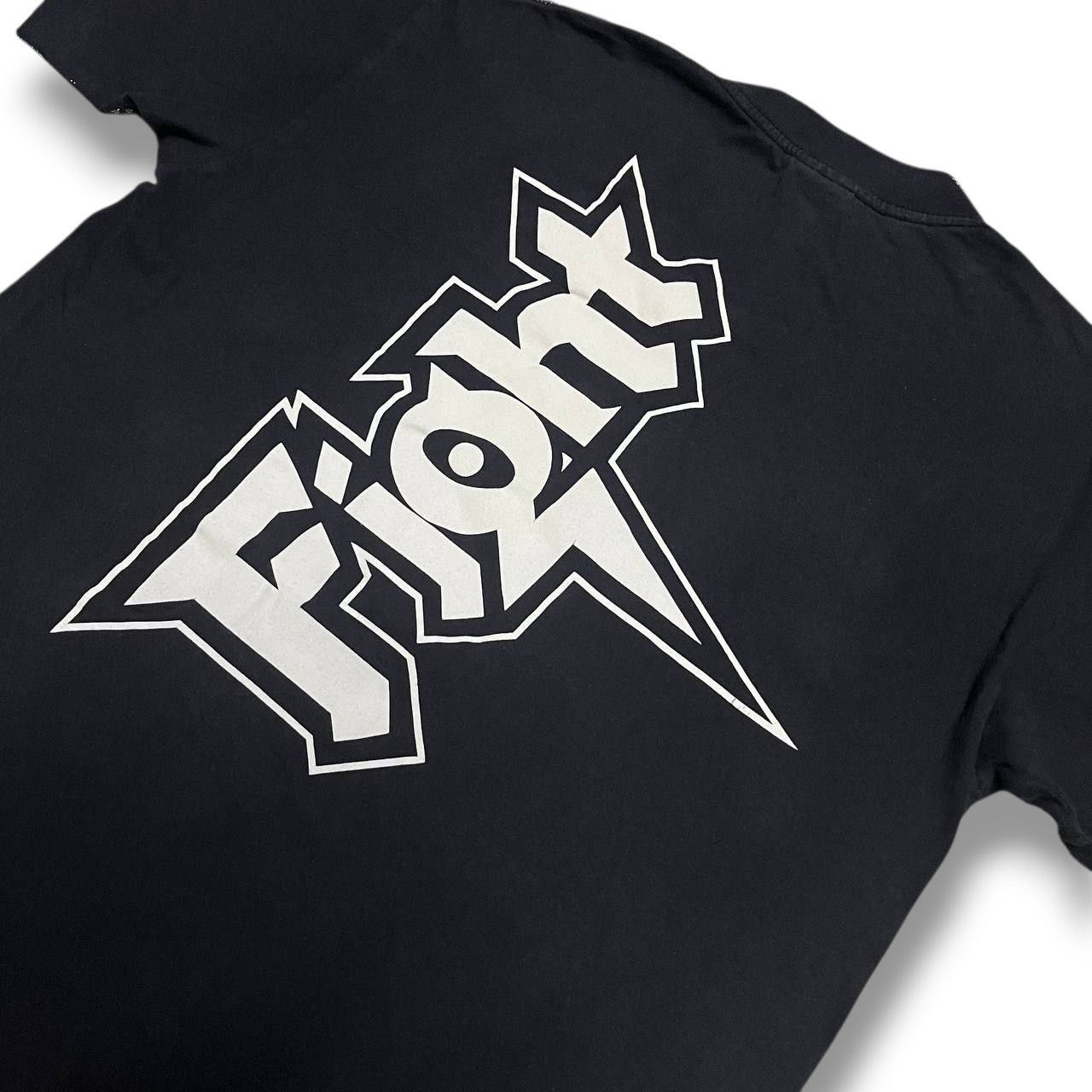 Band Tees Vintage 90s Fight Nailed To The Road World Tour T Shirt Size US L / EU 52-54 / 3 - 4 Thumbnail