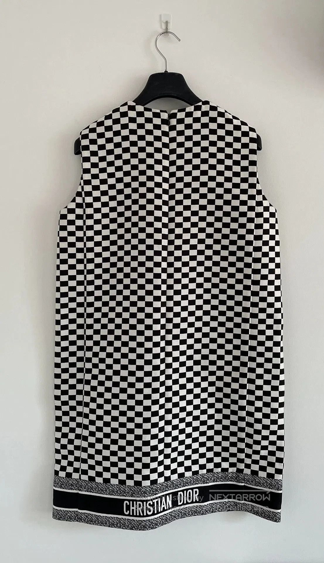 Dior dior classic black and white check dress. Size US 38 / EU 54 - 2 Thumbnail