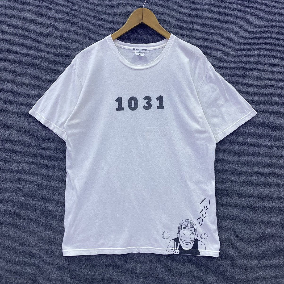 Anime × Japanese Brand × Vintage Vintage Rare Design Slamdunk anime White Tee Size US XL / EU 56 / 4 - 1 Thumbnail