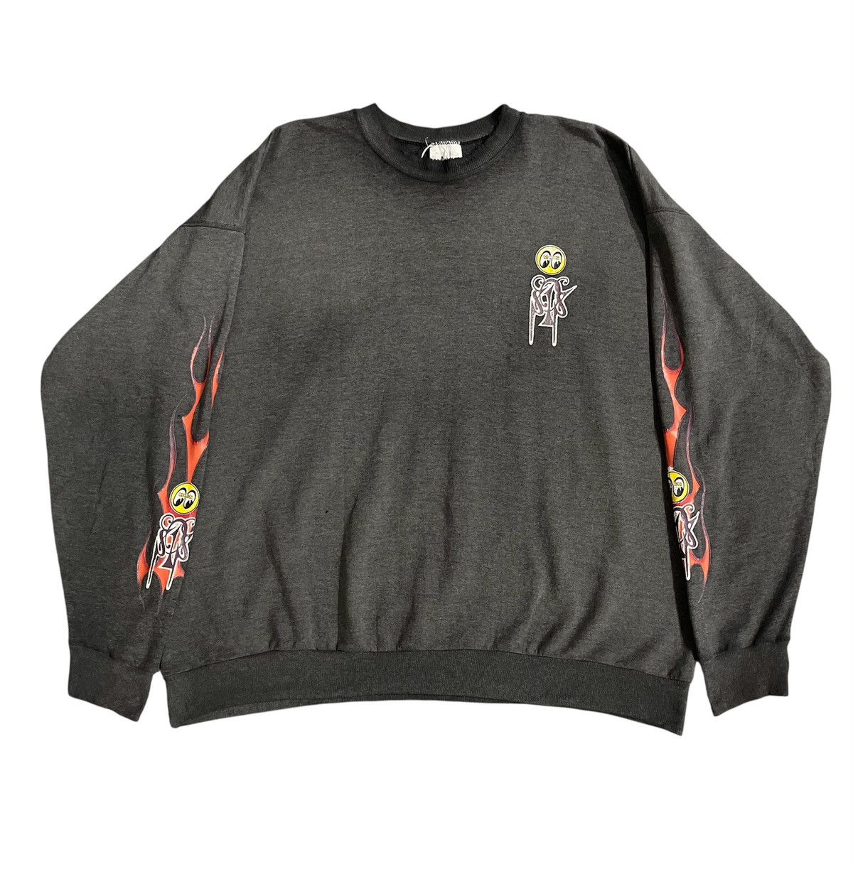 Vintage Vintage Mooneyes Equipment Sweatshirt Size US XL / EU 56 / 4 - 2 Thumbnail