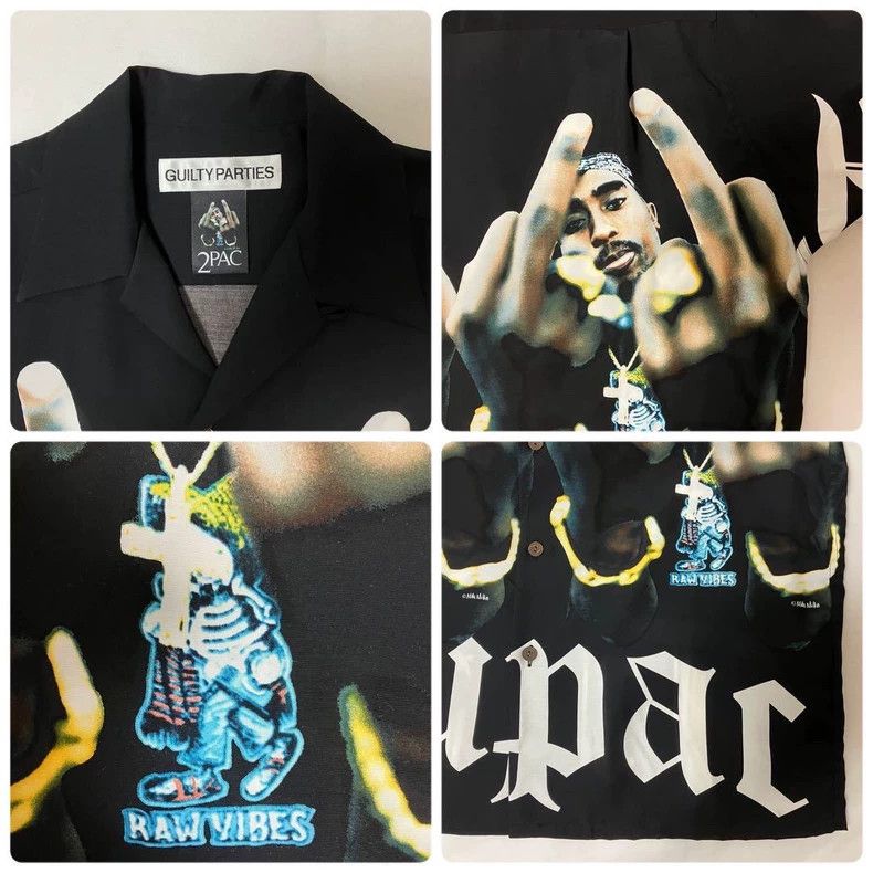 Wacko Maria WACKO MARIA 23SS TUPAC SHIRT character print short-sleeve Size US S / EU 44-46 / 1 - 4 Thumbnail