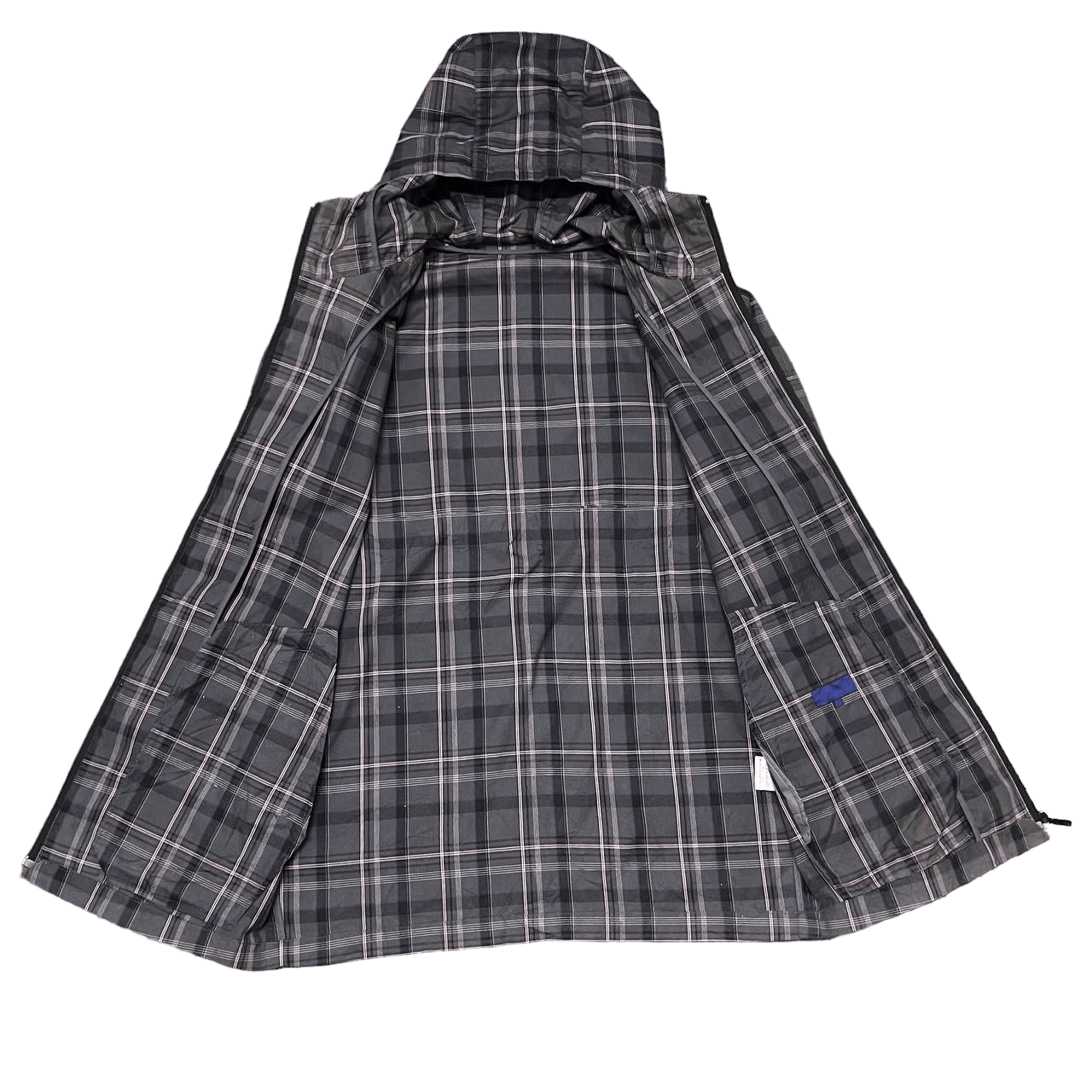 Beams Plus Vintage Beams Plaid Check Hooded Jacket Size US L / EU 52-54 / 3 - 5 Thumbnail