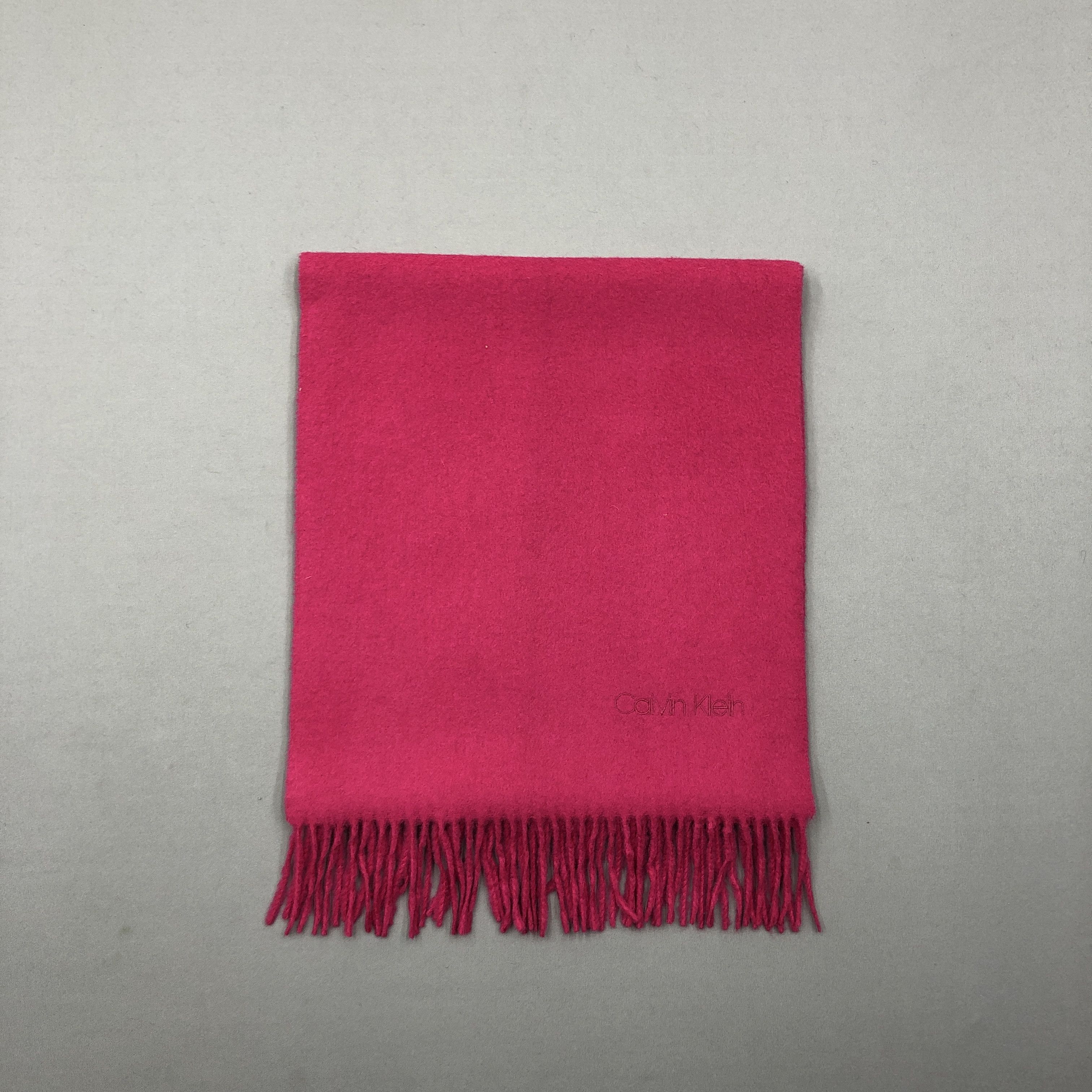 Calvin Klein Vintage Calvin Klein Scarf Muffler Wool Winter Neck Scarves Size ONE SIZE - 2 Thumbnail