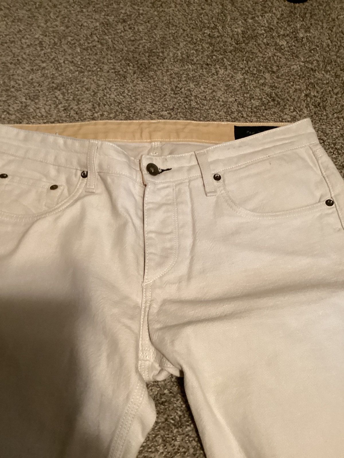 Rag & Bone off white rag & bone archive denim sz 34 x32 Size US 34 / EU 50 - 9 Thumbnail