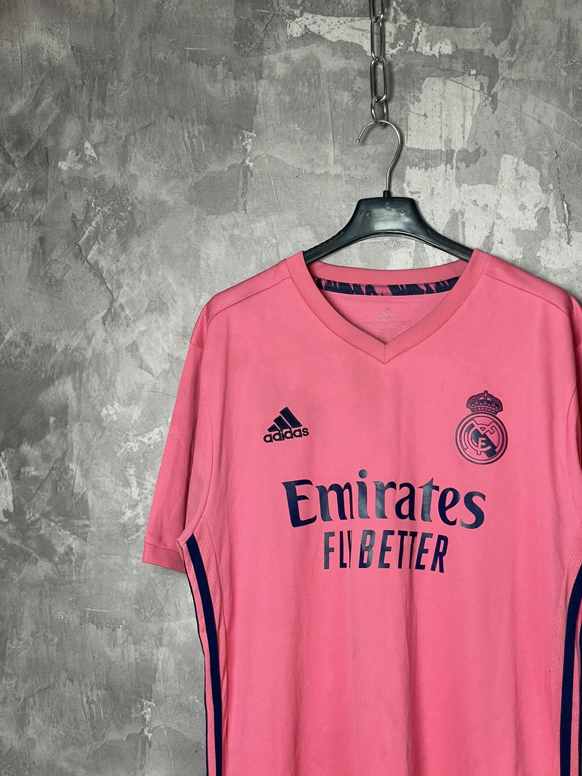 Vintage Real Madrid 2020 2021 away soccer shirt jersey kit football Size US L / EU 52-54 / 3 - 4 Thumbnail