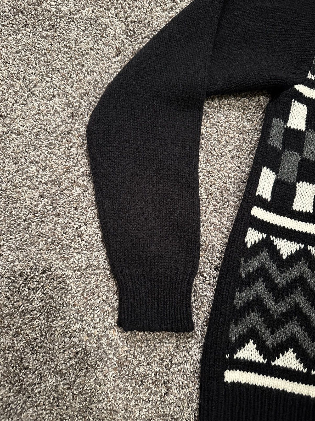 Prada Prada Men’s Knitted Sweater Black Medium Size US M / EU 48-50 / 2 - 2 Thumbnail