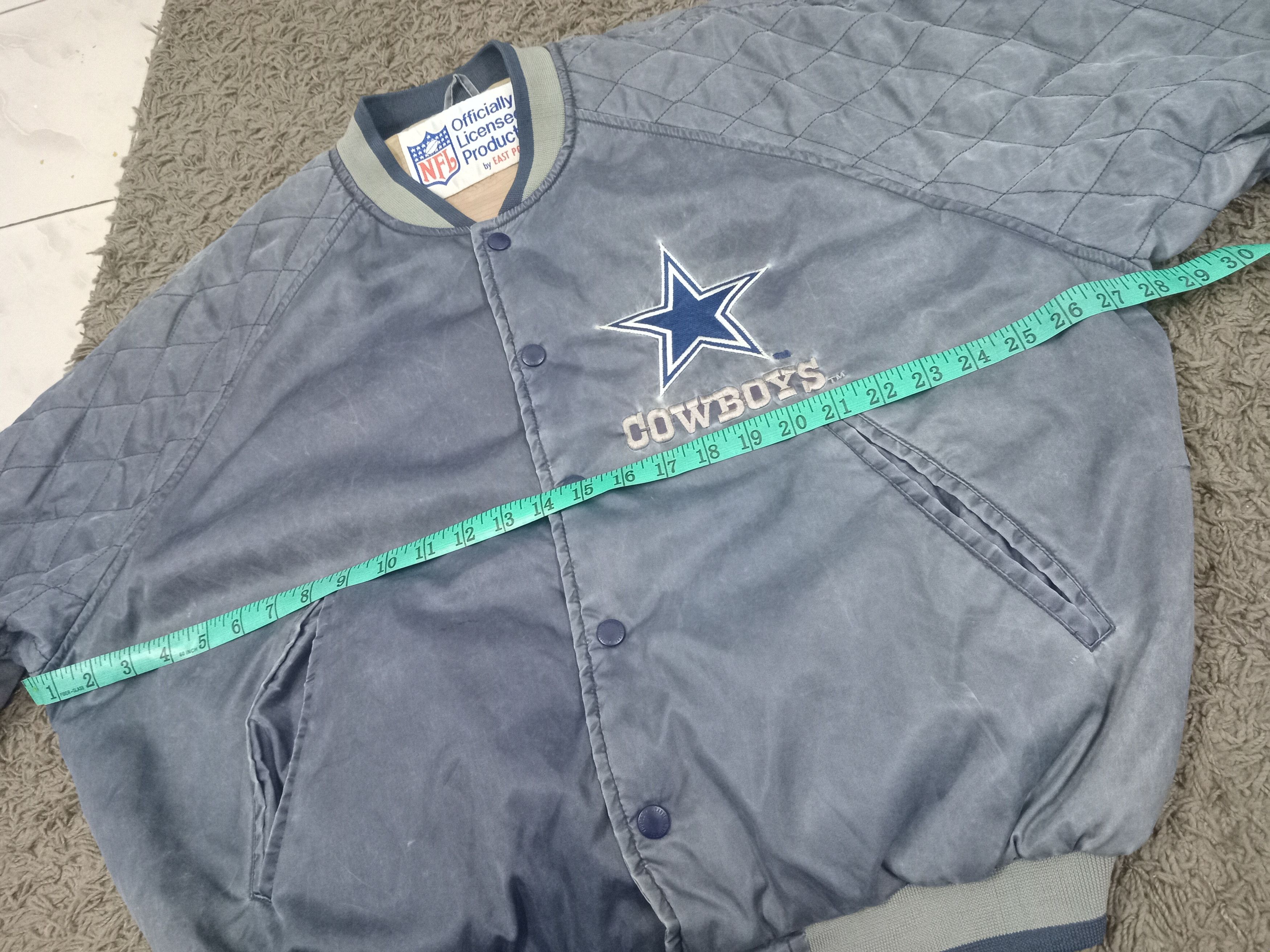 NFL Vintage 90's NFL Dallas Cowboys Jacket Size US L / EU 52-54 / 3 - 8 Thumbnail