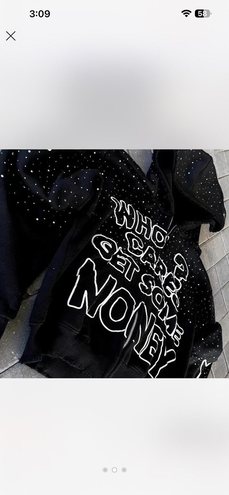 Shein Romwe Unisex Hip-Hop Hoodie - Full-Zip Windbreaker Jacket Size US M / EU 48-50 / 2 - 2 Thumbnail