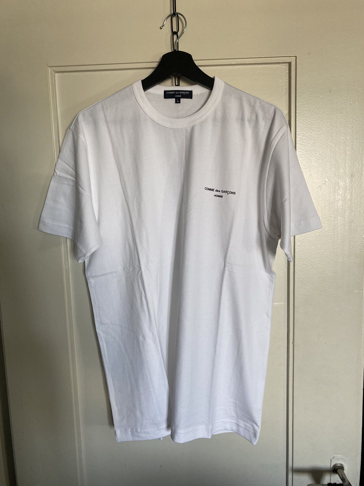 Comme des Garcons × Comme des Garcons Homme Plus commes des garcons homme white t shirt Size US M / EU 48-50 / 2 - 2 Thumbnail