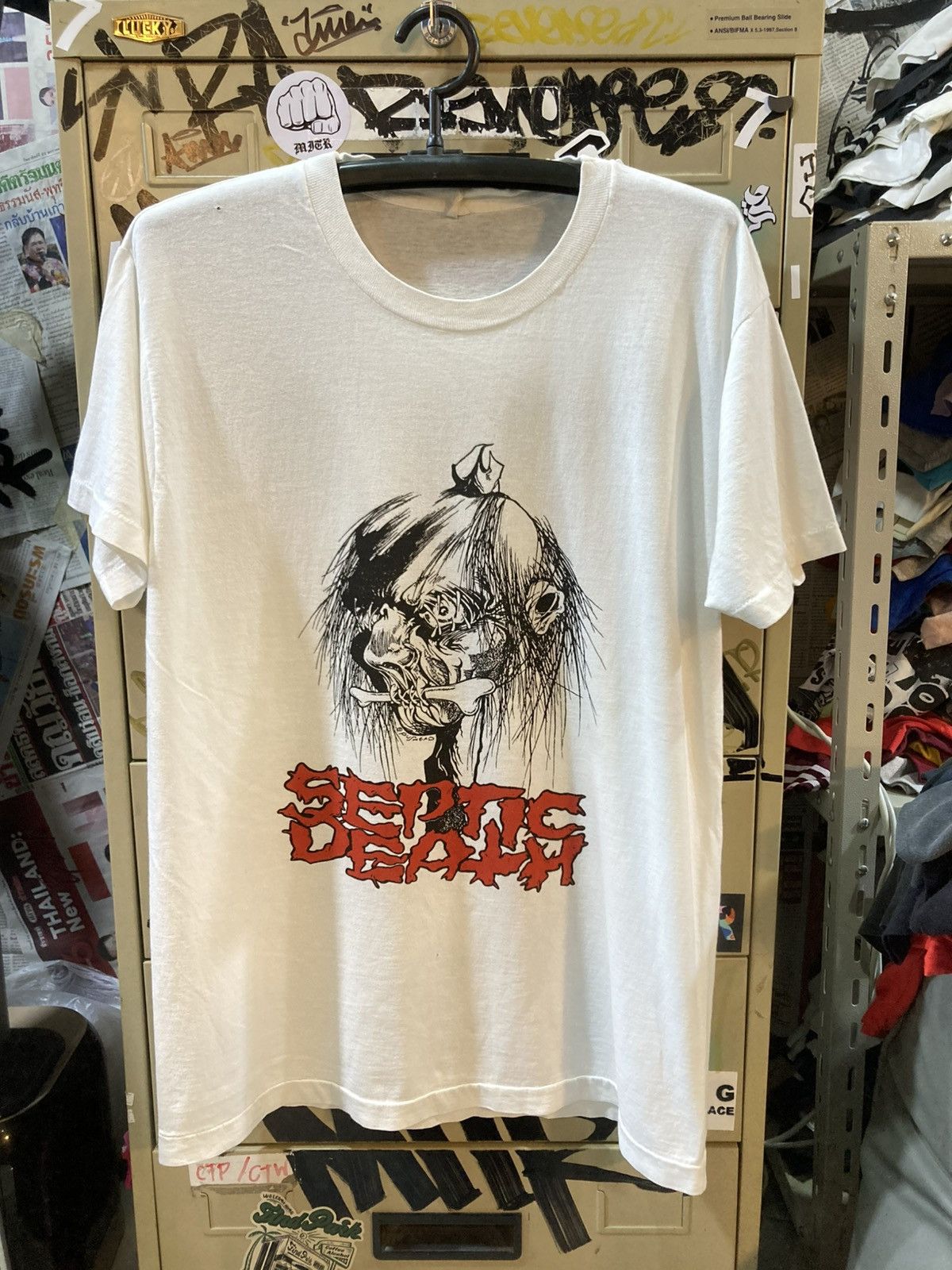 Vintage Septic Death Pushead t shirt