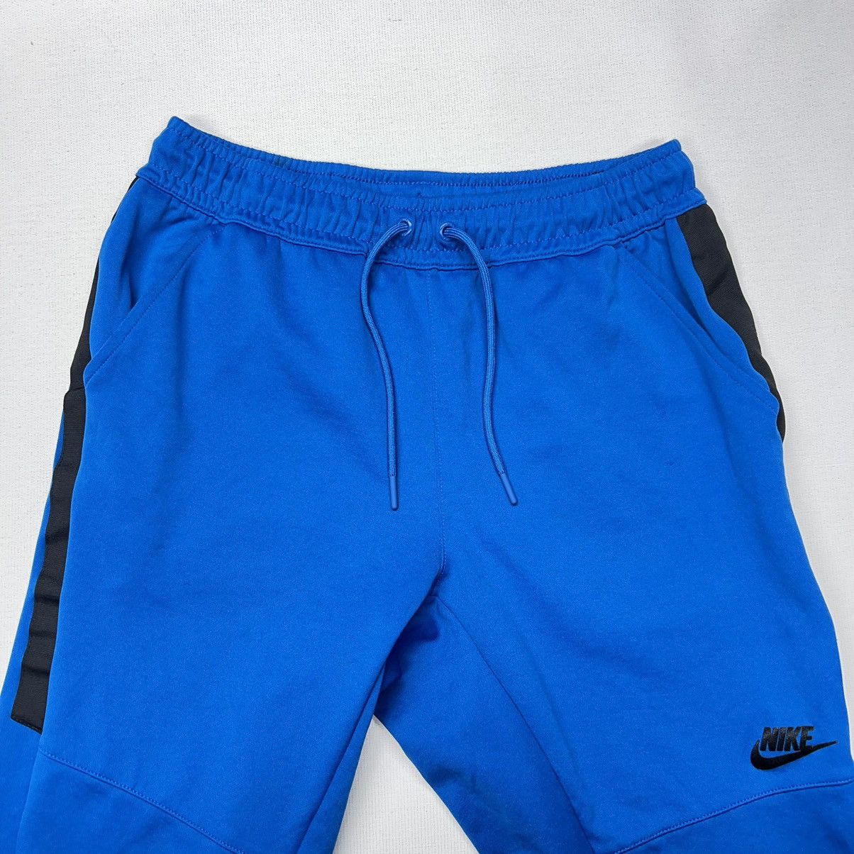 Nike Nike Sweatpants Blue Joggers Fleece Logo Swoosh Active Size US 30 / EU 46 - 7 Thumbnail