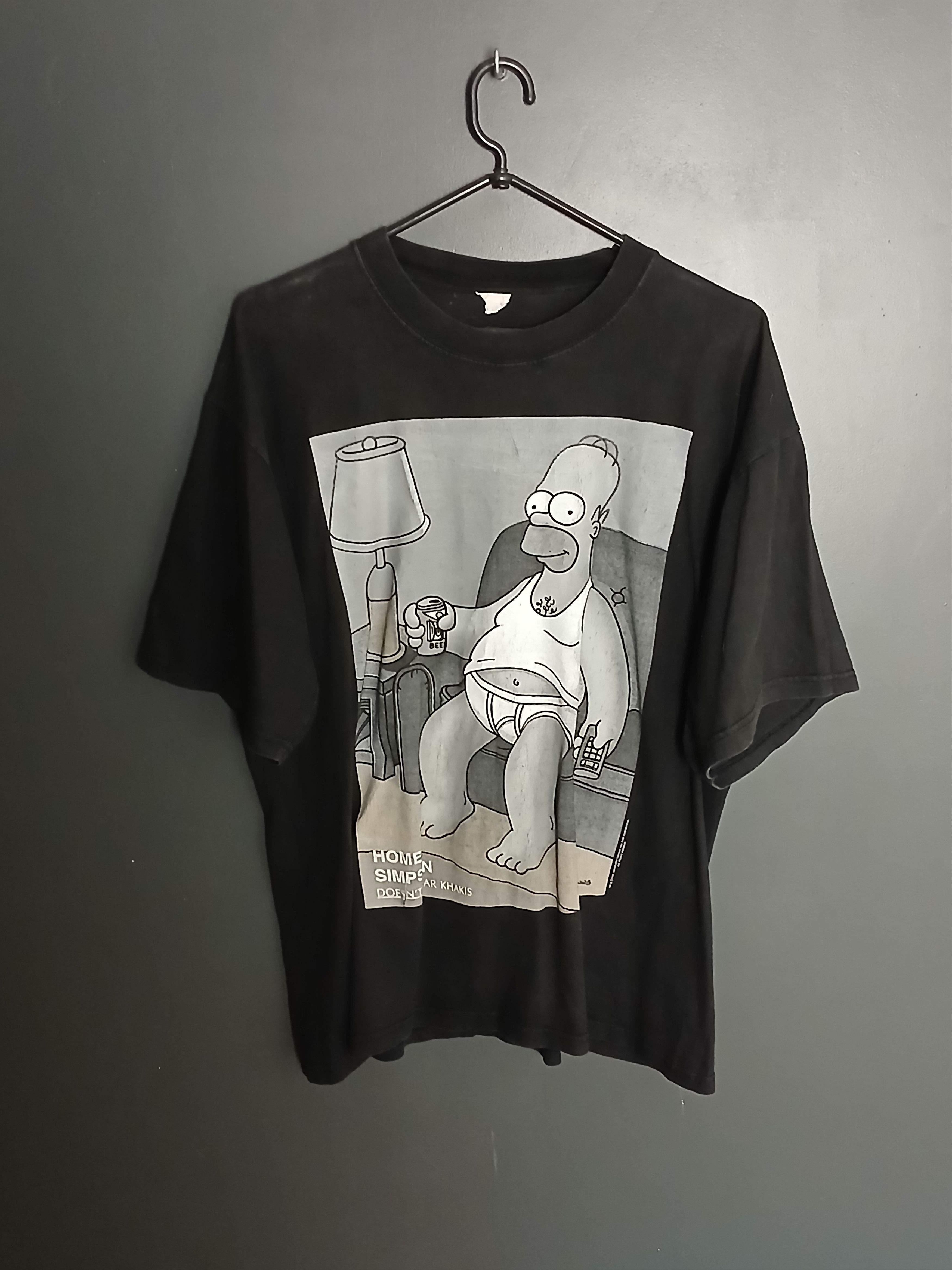 Cartoon Network × The Simpsons × Vintage Vintage The Simpsons Homer Simpson T-Shirt Size US M / EU 48-50 / 2 - 1 Thumbnail