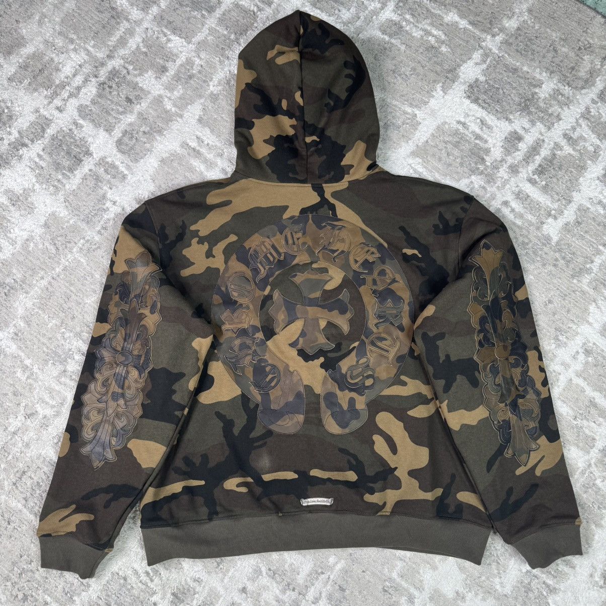 Chrome Hearts × Matty Boy Matty Boy Caution Thermal Zip Up Hoodie 