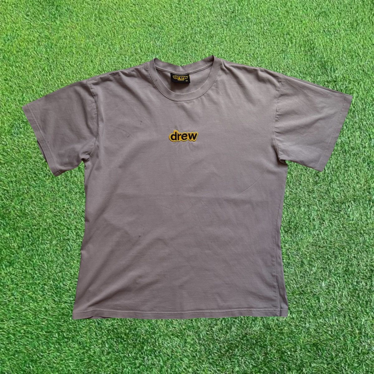 Drew House Drew House Secret SS22 Khaki T-Shirt Size US M / EU 48-50 / 2 - 1 Thumbnail