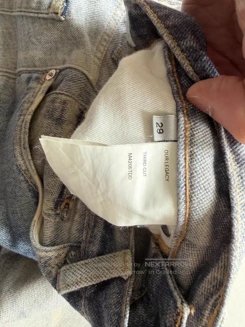 Our Legacy Our Legacy Denim Jeans - Blue Size US 29 - 3 Thumbnail