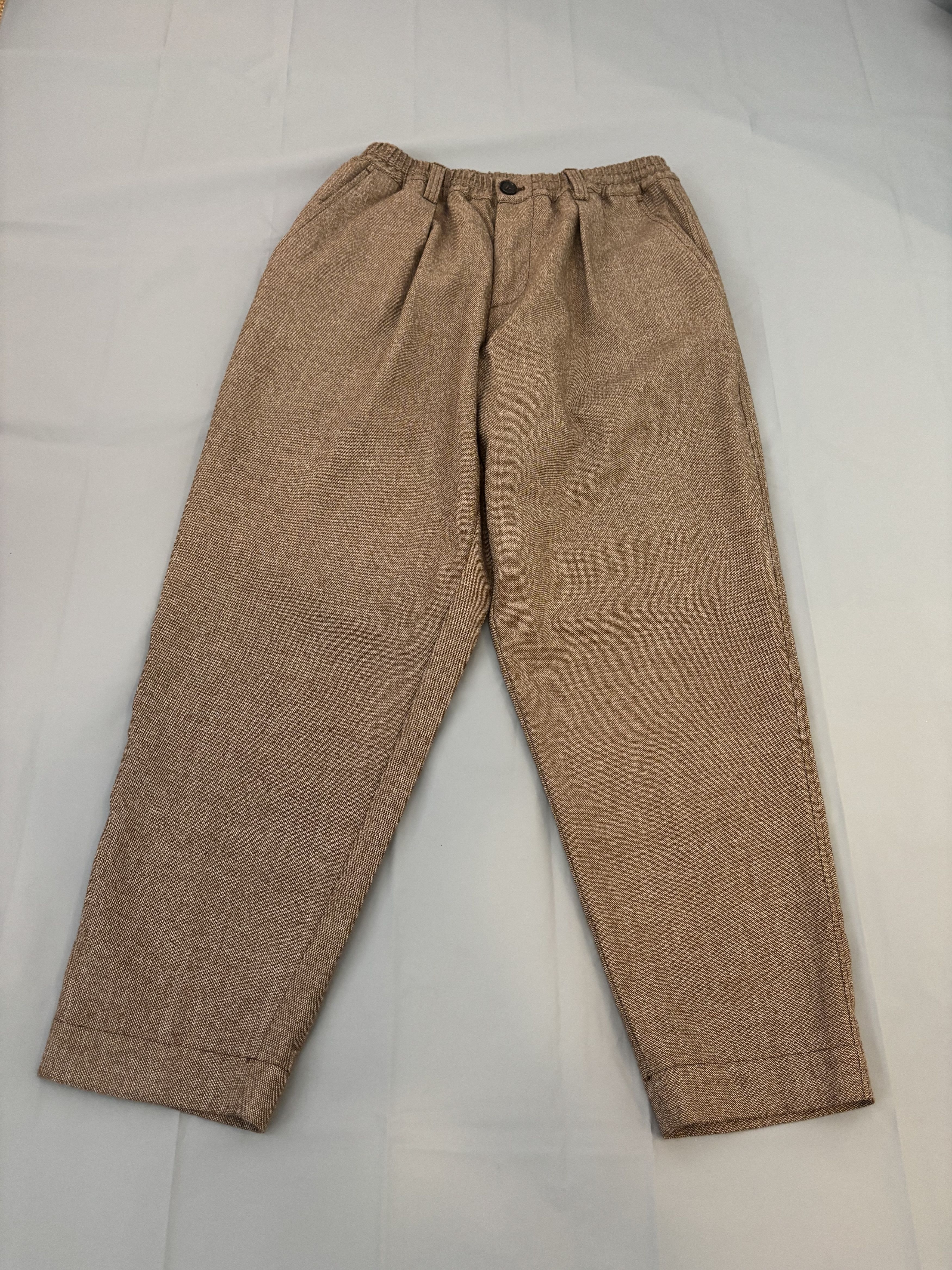 Marni Pantalon élastiqué Marni marron chiné en tbe Size US 32 / EU 48 - 3 Thumbnail