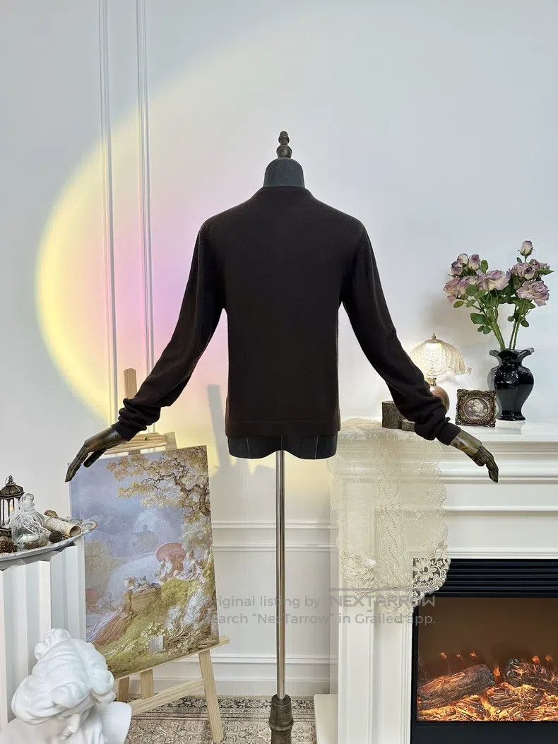 Hermes Hermes Margiela Era Slim Fit Cashmere Knit Sweater Jacket Size M / US 6-8 / IT 42-44 - 2 Thumbnail