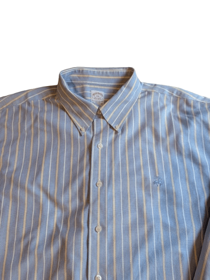 Brooks Brothers Brook Brothers stripe dress shirt size XXL Size US XXL / EU 58 / 5 - 3 Thumbnail