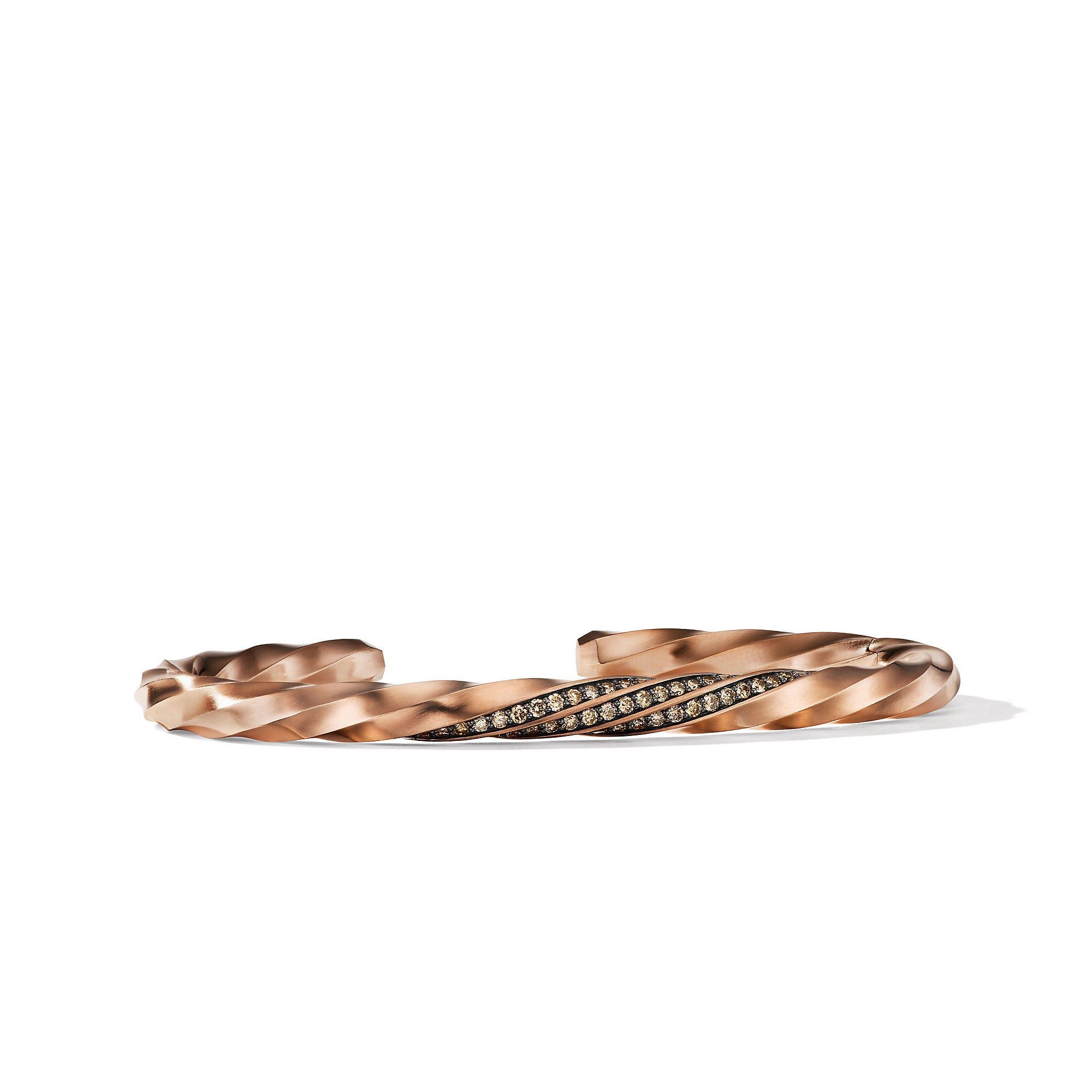 David Yurman o1w1db10325 Size:OS/Cable Edge Cuff Bracelet in Golden Size ONE SIZE - 1 Thumbnail