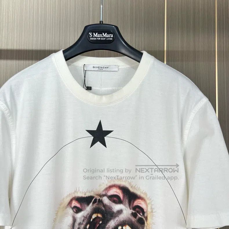 Givenchy Givenchy Double Monkey Print Short Sleeve Size US L / EU 52-54 / 3 - 3 Thumbnail