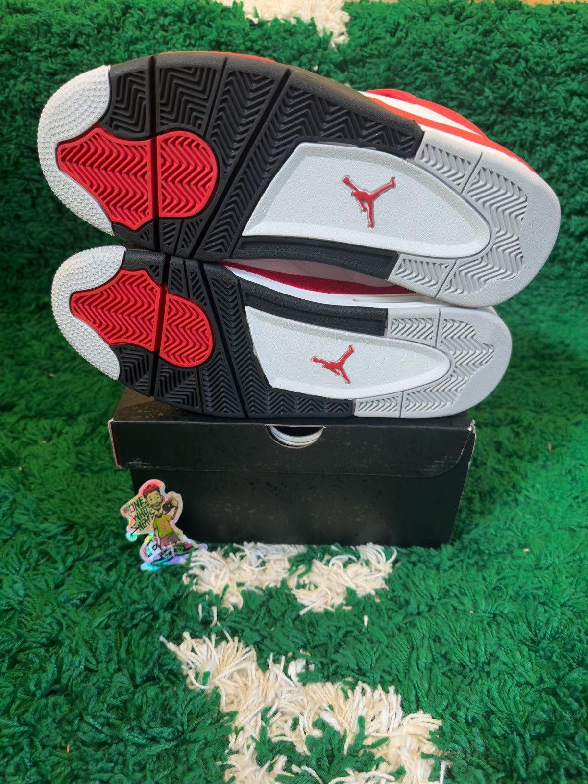 Jordan Brand Jordan 4 Retro Red Cement Size US 10 / EU 43 - 7 Thumbnail