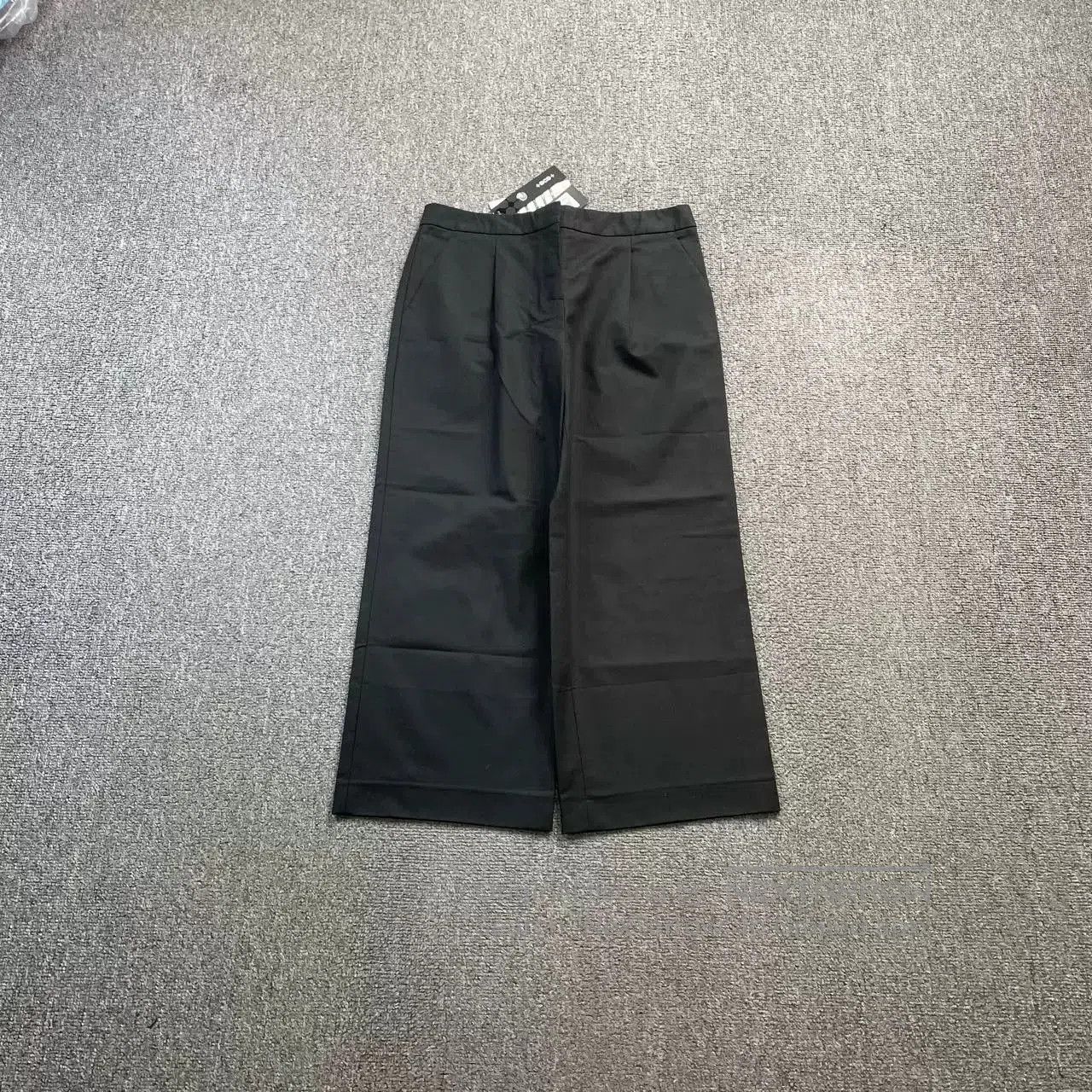 Moschino MOSCHINO Black Wide-Leg Pants Size 42. Size 41" - 1 Thumbnail