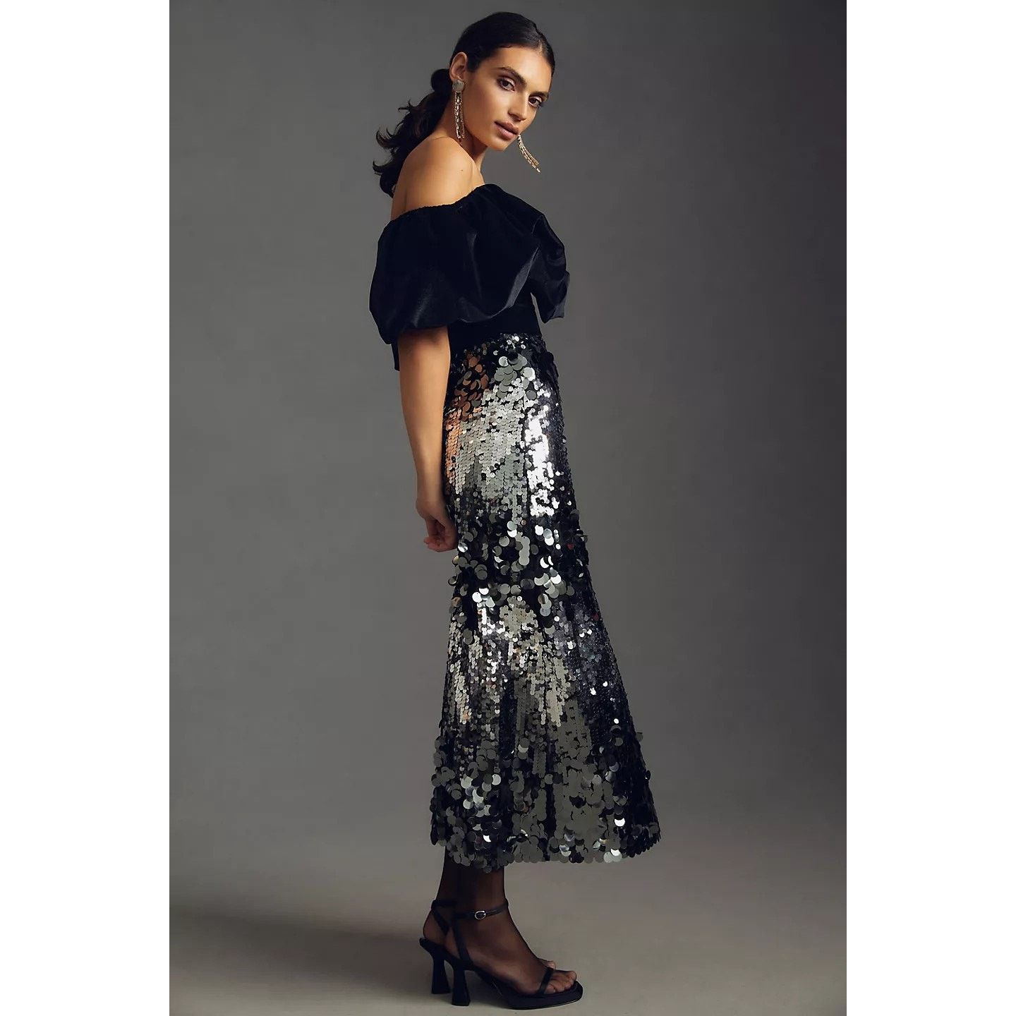 Anthropologie Anthropologie Hutch Velvet Corset Top $148 SIZE 0P Black Size XS / US 0-2 / IT 36-38 - 2 Thumbnail