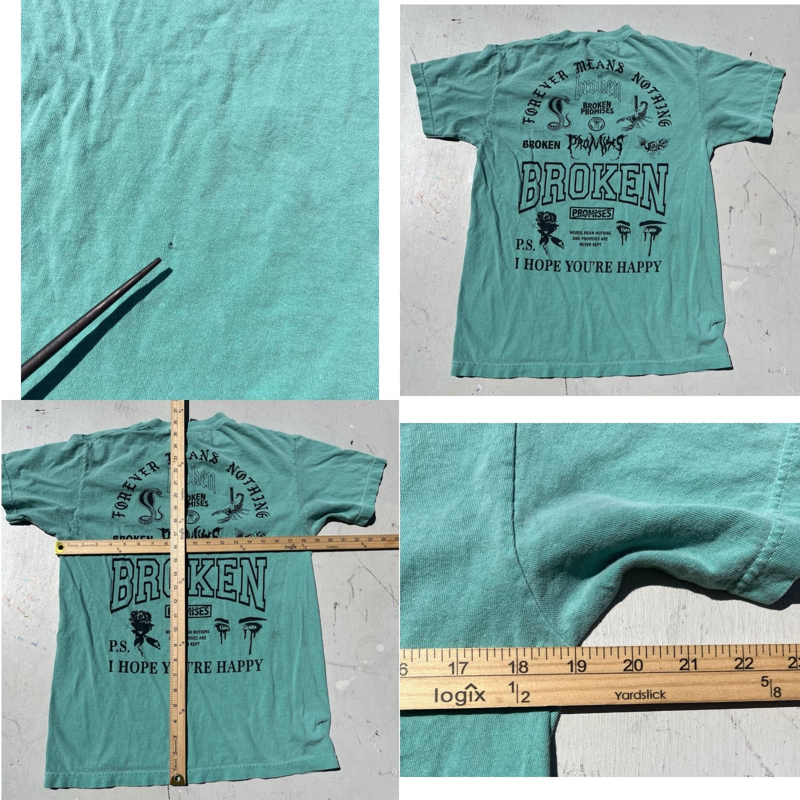 Broken Promises Co. VINTAGE? No. Size US M / EU 48-50 / 2 - 8 Thumbnail
