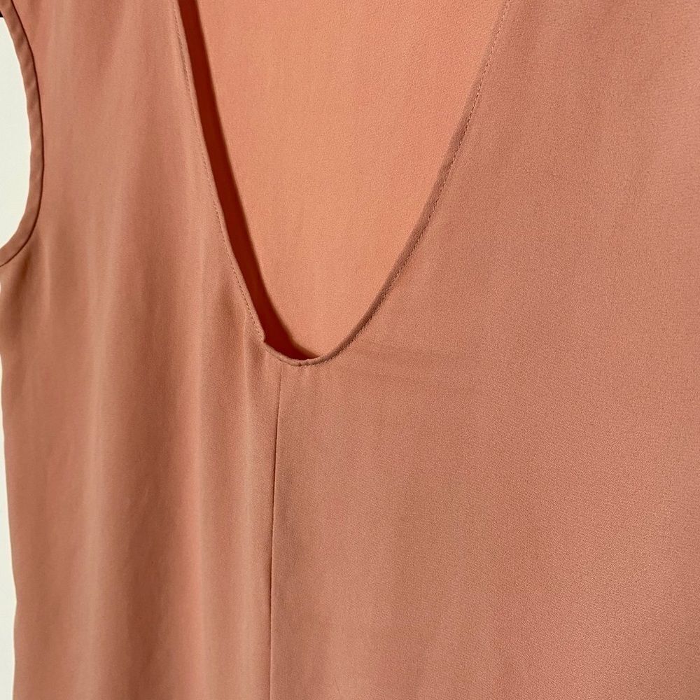 J.Crew J.Crew Light Pink Silky Blouse | Size 00 | Scoop Neck Sleeve Size XS / US 0-2 / IT 36-38 - 3 Thumbnail