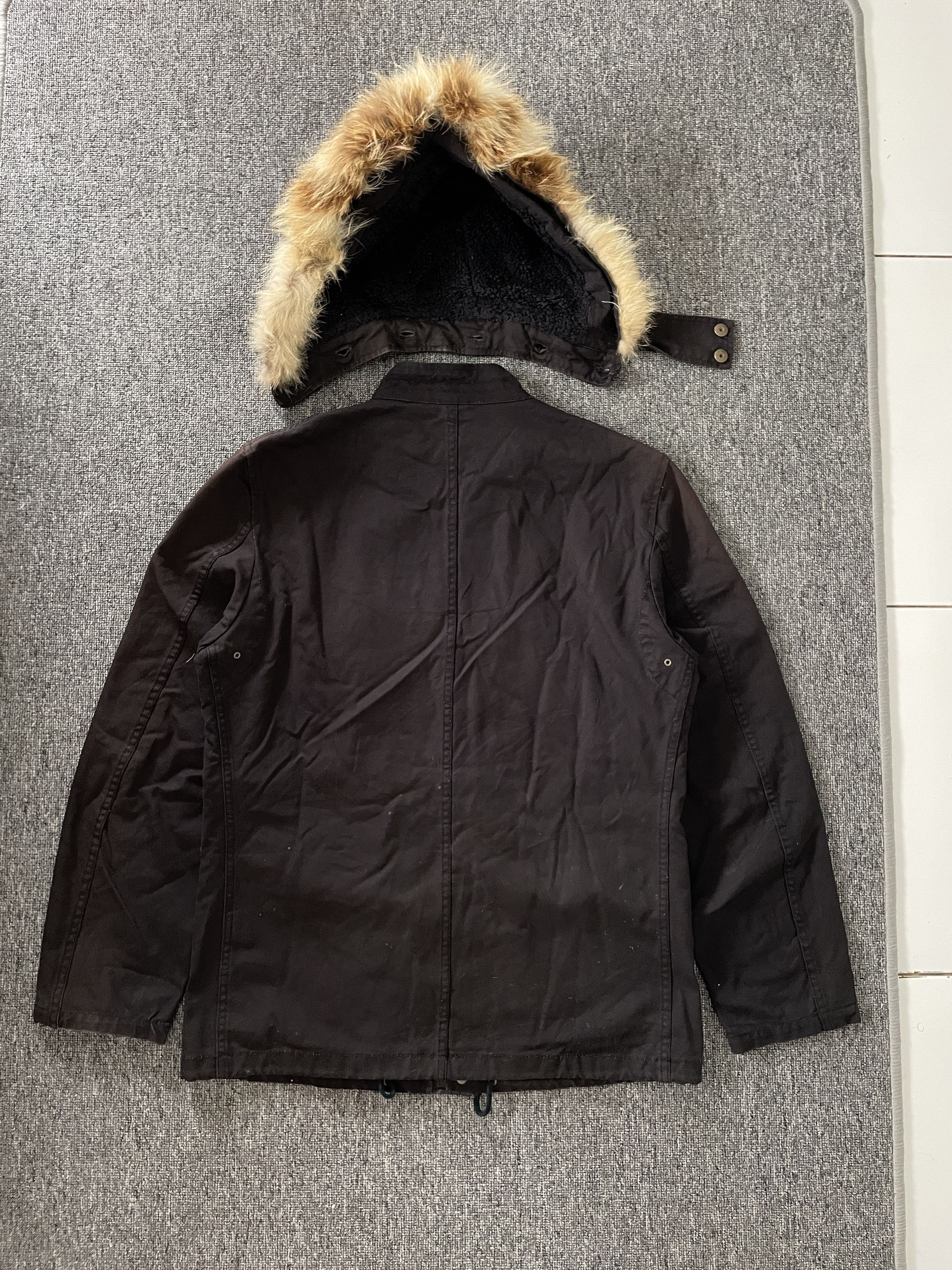 PPFM Archive PPFM Fur Trimmed Hood Gothic Punk Jacket Y2K LGB Size US L / EU 52-54 / 3 - 20 Thumbnail