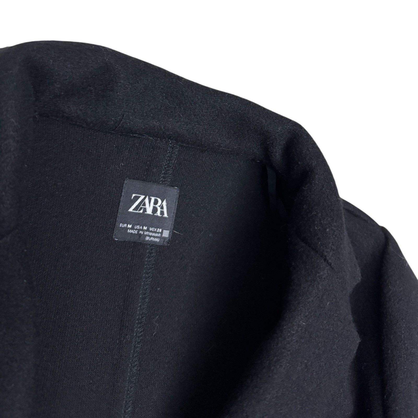 Zara ZARA Open Front Casual Trench Pea Coat Womens Medium Size M / US 6-8 / IT 42-44 - 4 Thumbnail