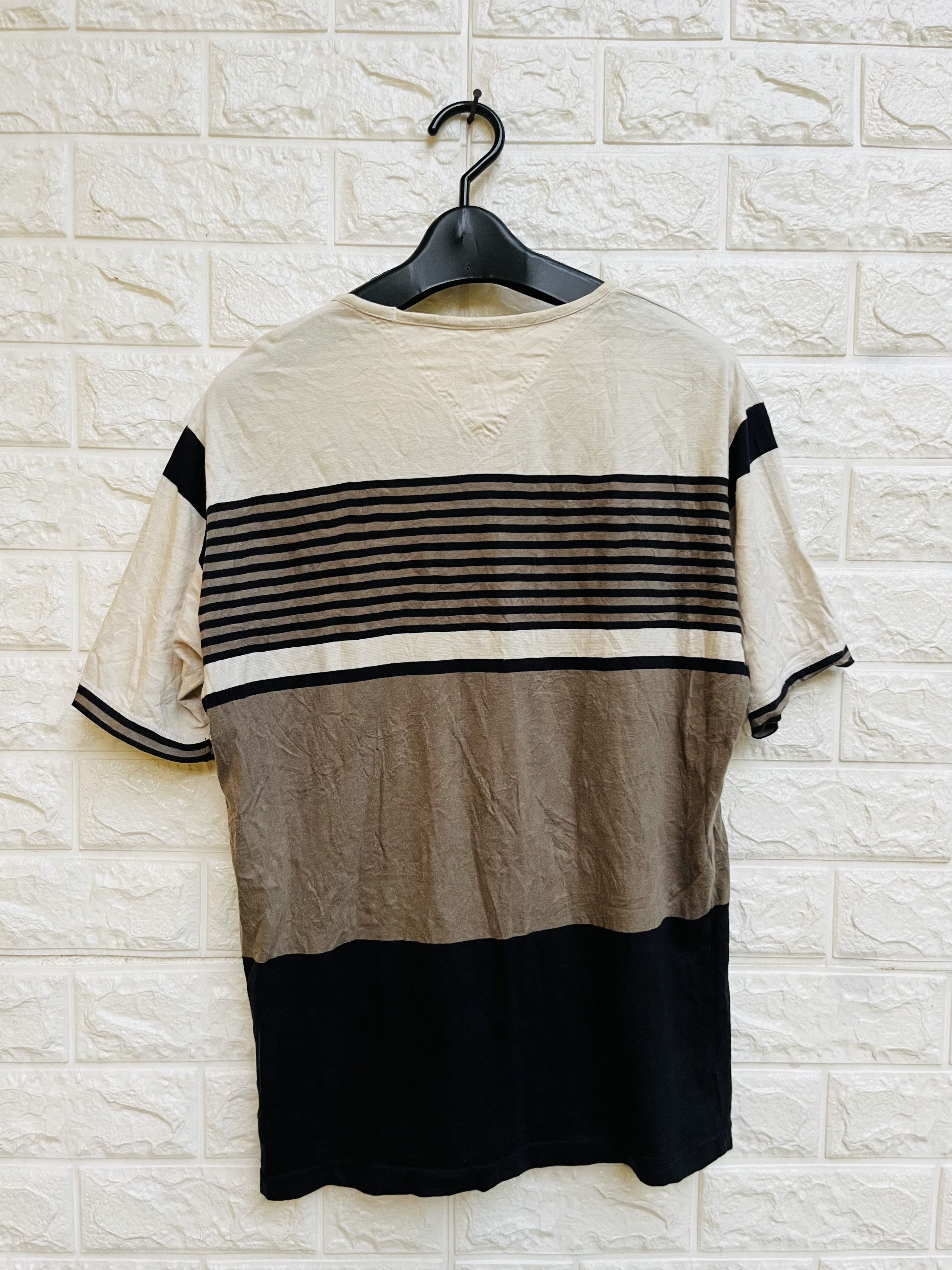 Japanese Brand × Lemaire × Vintage Vintage Lemaire Striped Japanese Designer Fashion Style Size US M / EU 48-50 / 2 - 2 Thumbnail