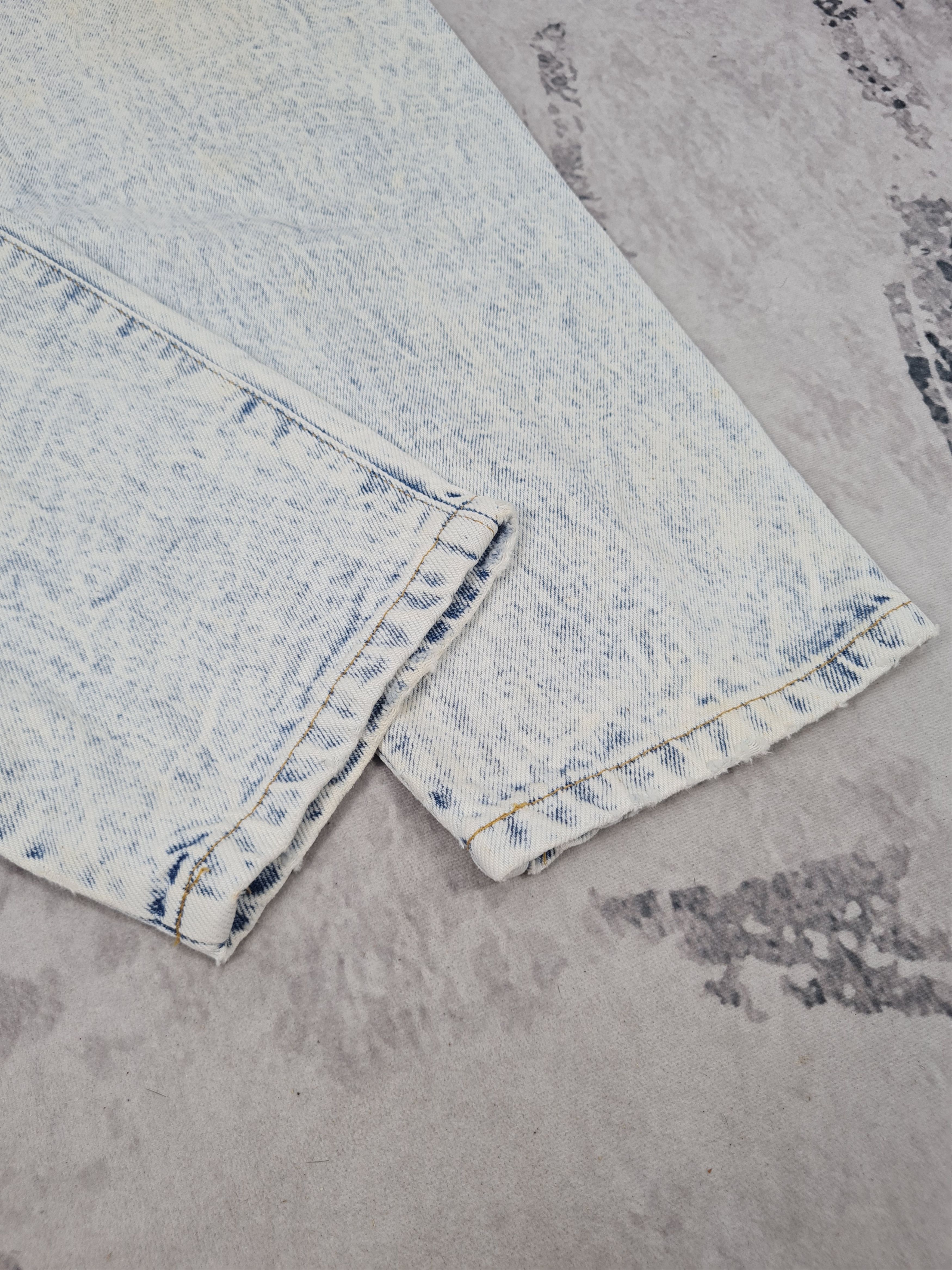 Japanese Brand Vtg SASSON Carrot Cut Faded Jeans Size 31x29.5 JB0145 Size 31" - 6 Thumbnail