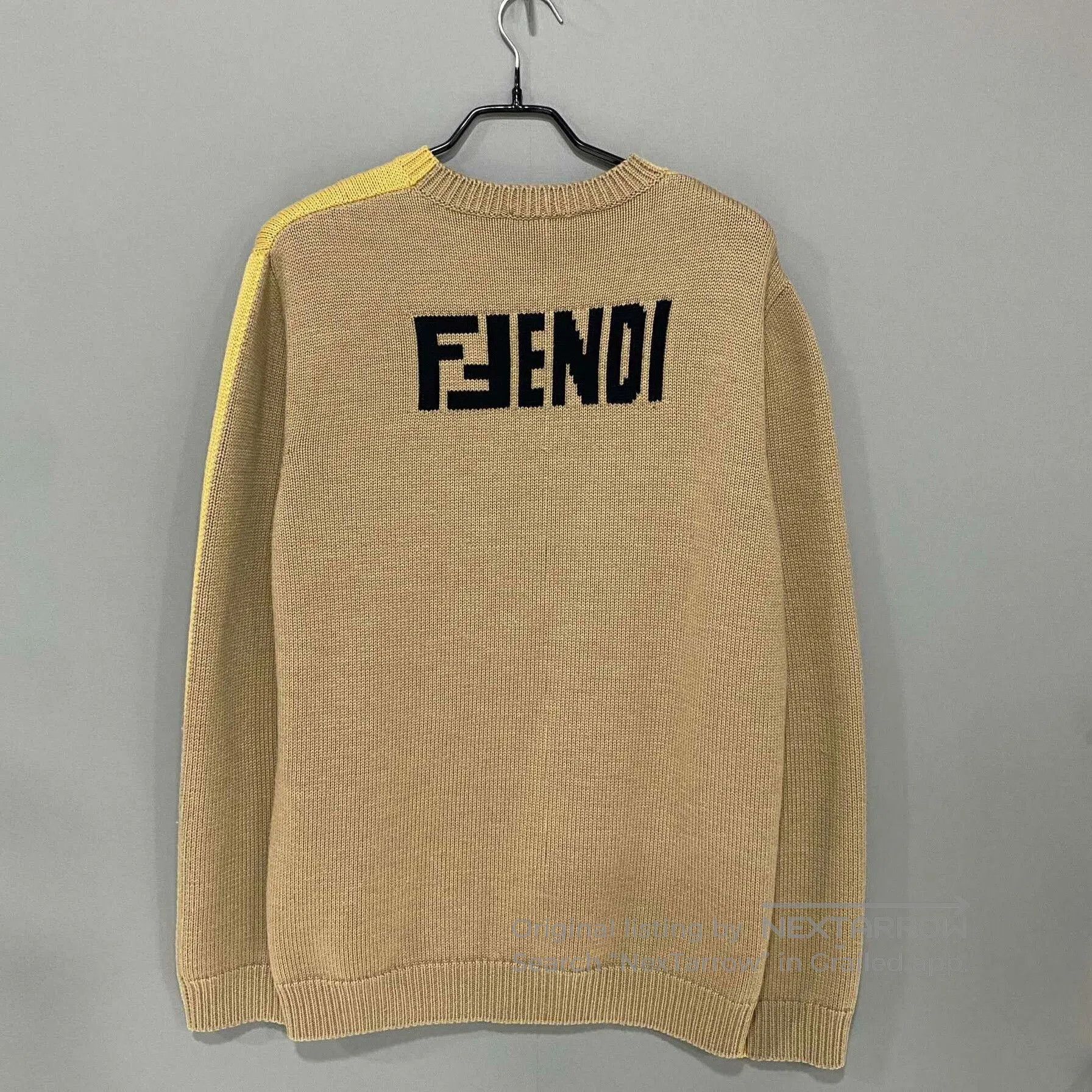 Fendi fendi color block logo sweater. Size US L / EU 52-54 / 3 - 4 Thumbnail