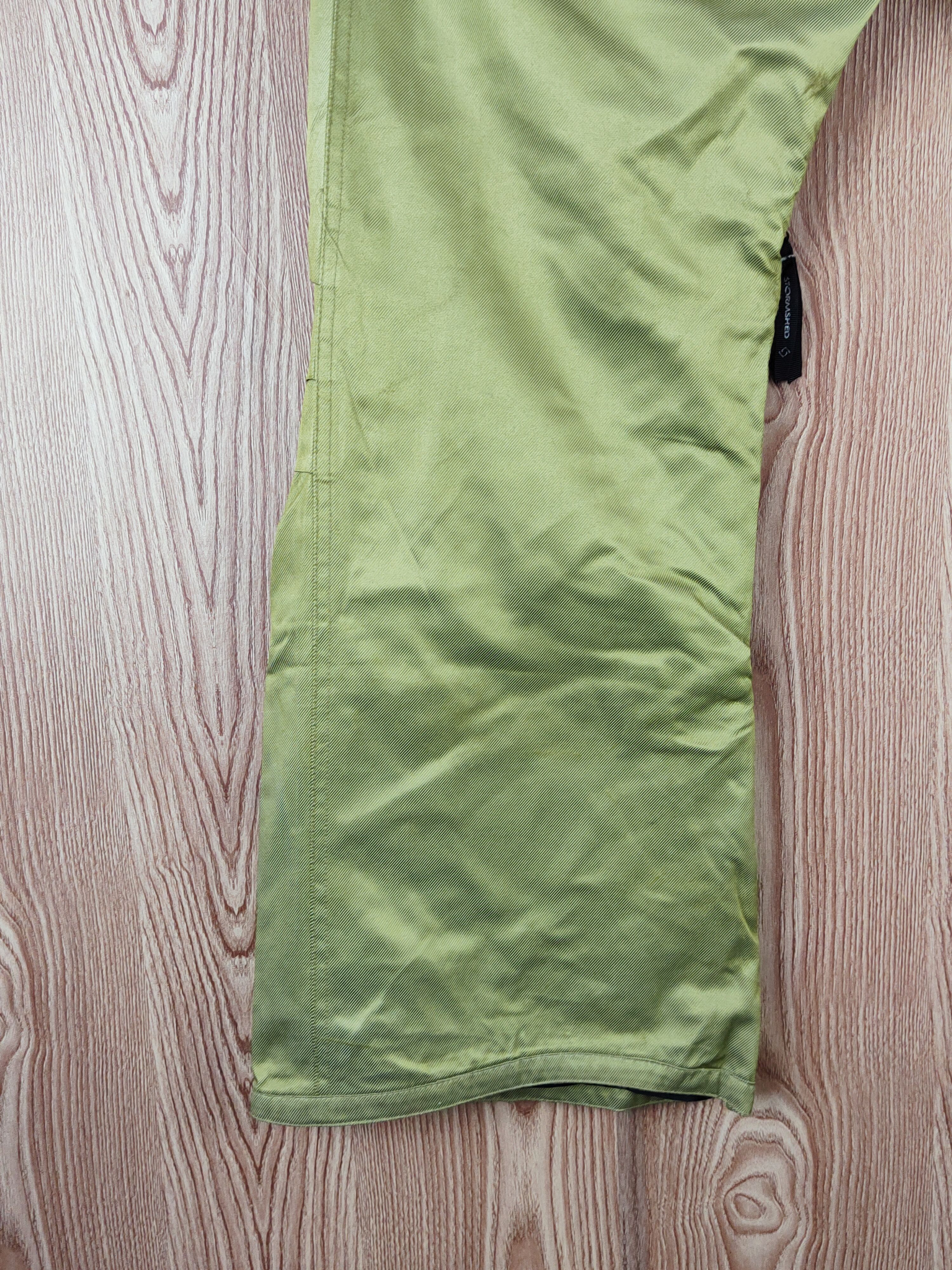 Japanese Brand Stormshed Green Ski Snowboarding Pants #W835 Size US 31 - 13 Thumbnail