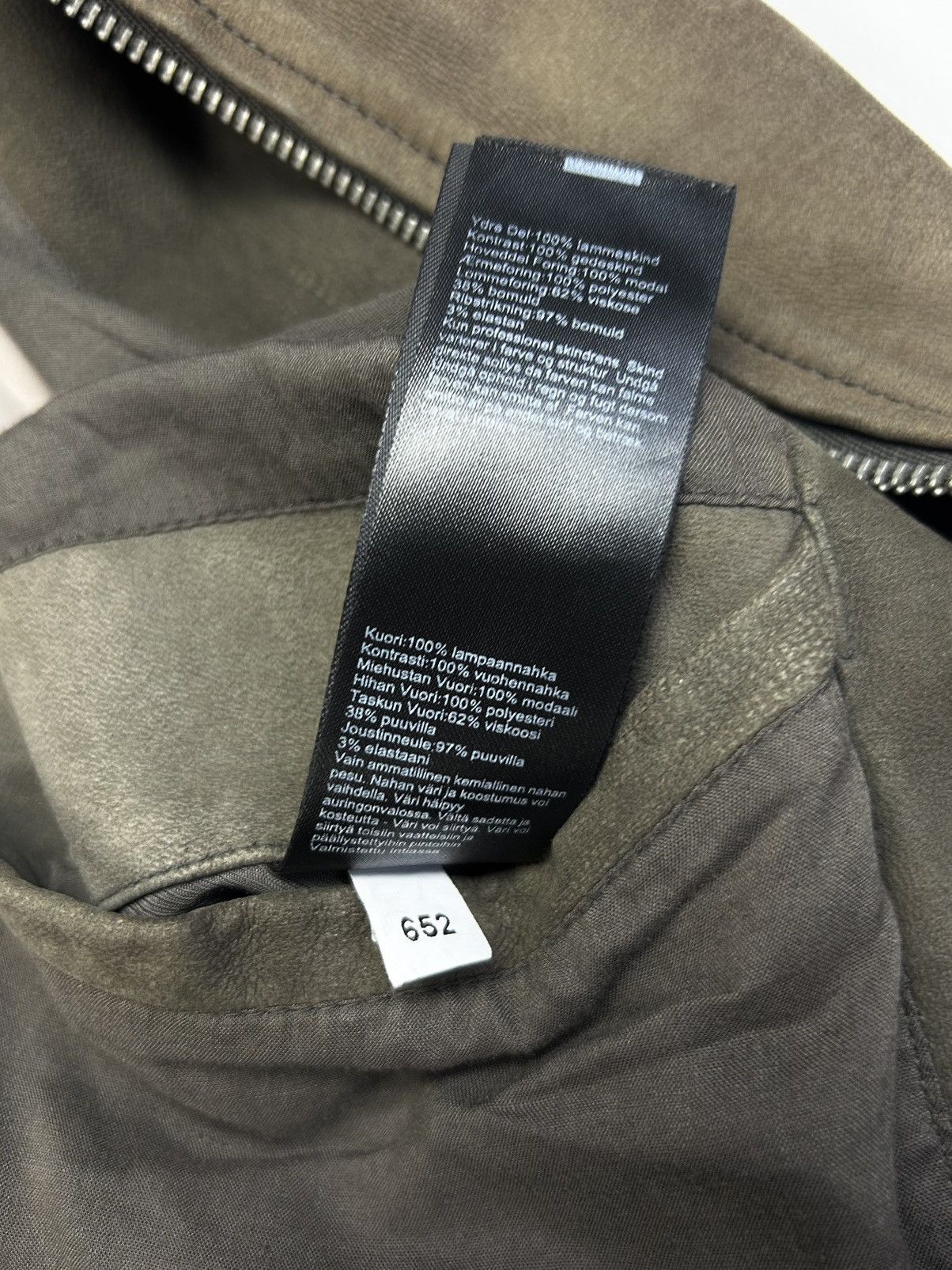 Allsaints Vintage AllSaints Leather Bomber Jacket Double Colour y2k Size US M / EU 48-50 / 2 - 19 Thumbnail