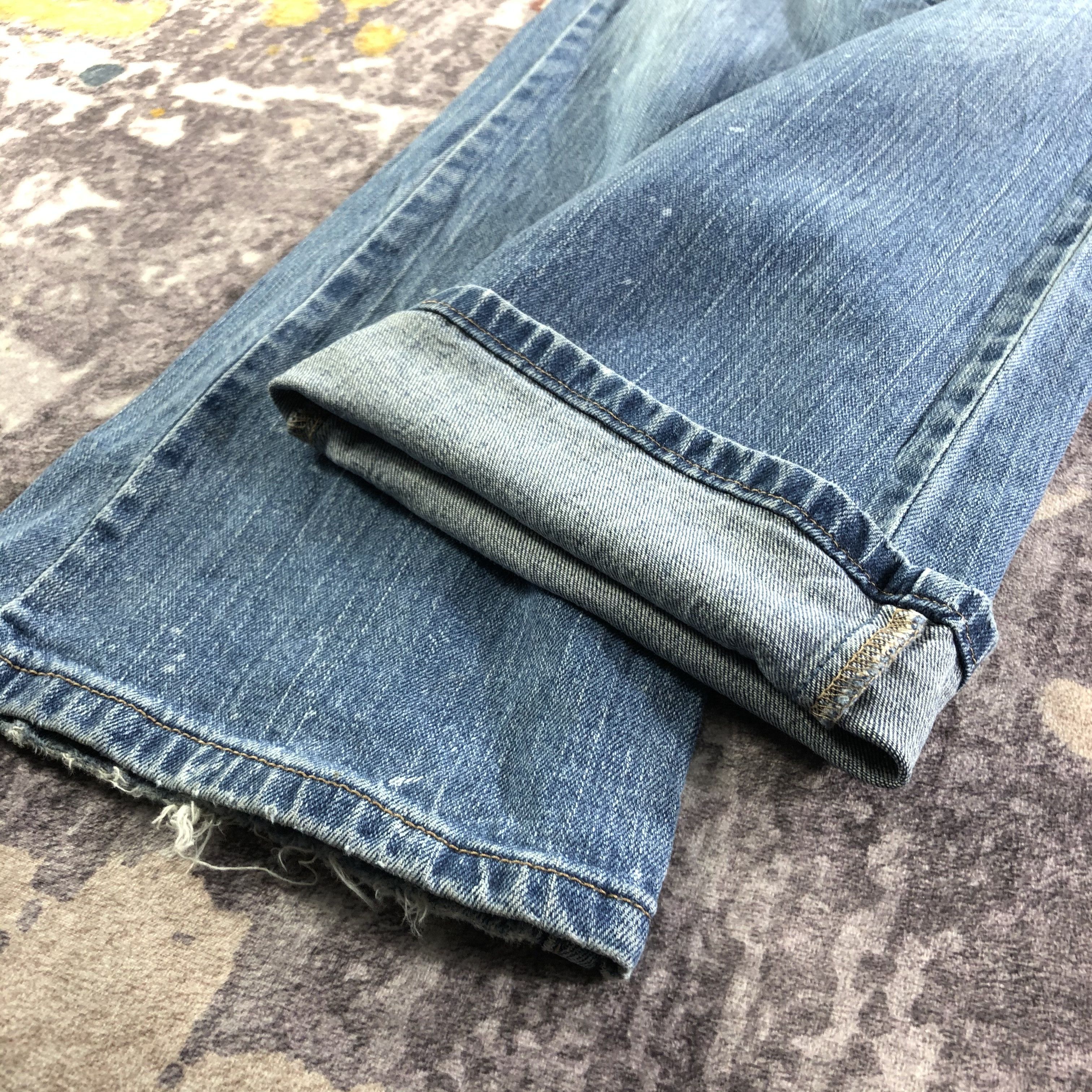 Levi's × Vintage Vintage Blue Wash Levis 525 Jeans-JM3472 Size 33" - 7 Thumbnail