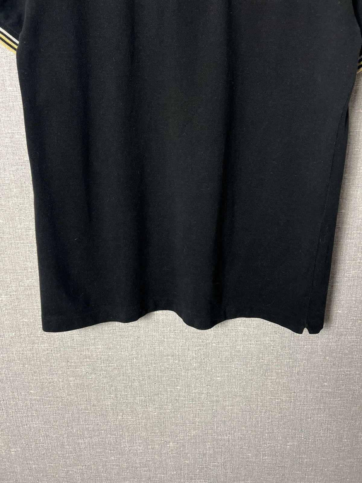 Lacoste Vintage Lacoste Large Exclusive Logo Black Polo Shirt Size US S / EU 44-46 / 1 - 9 Thumbnail