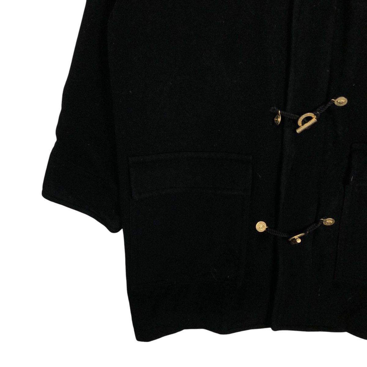 Versace Jeans Couture Vintage Heavy Wool Jacket Black Versace Jeans Couture Italy Size US M / EU 48-50 / 2 - 5 Thumbnail
